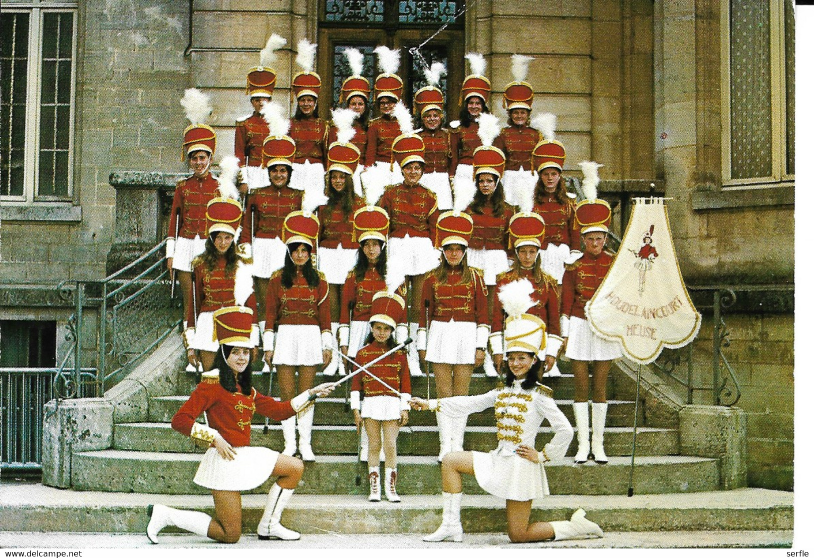 55 - Houdelaincourt - Majorettes "Les Chaperons Rouges" - Musique Et Musiciens