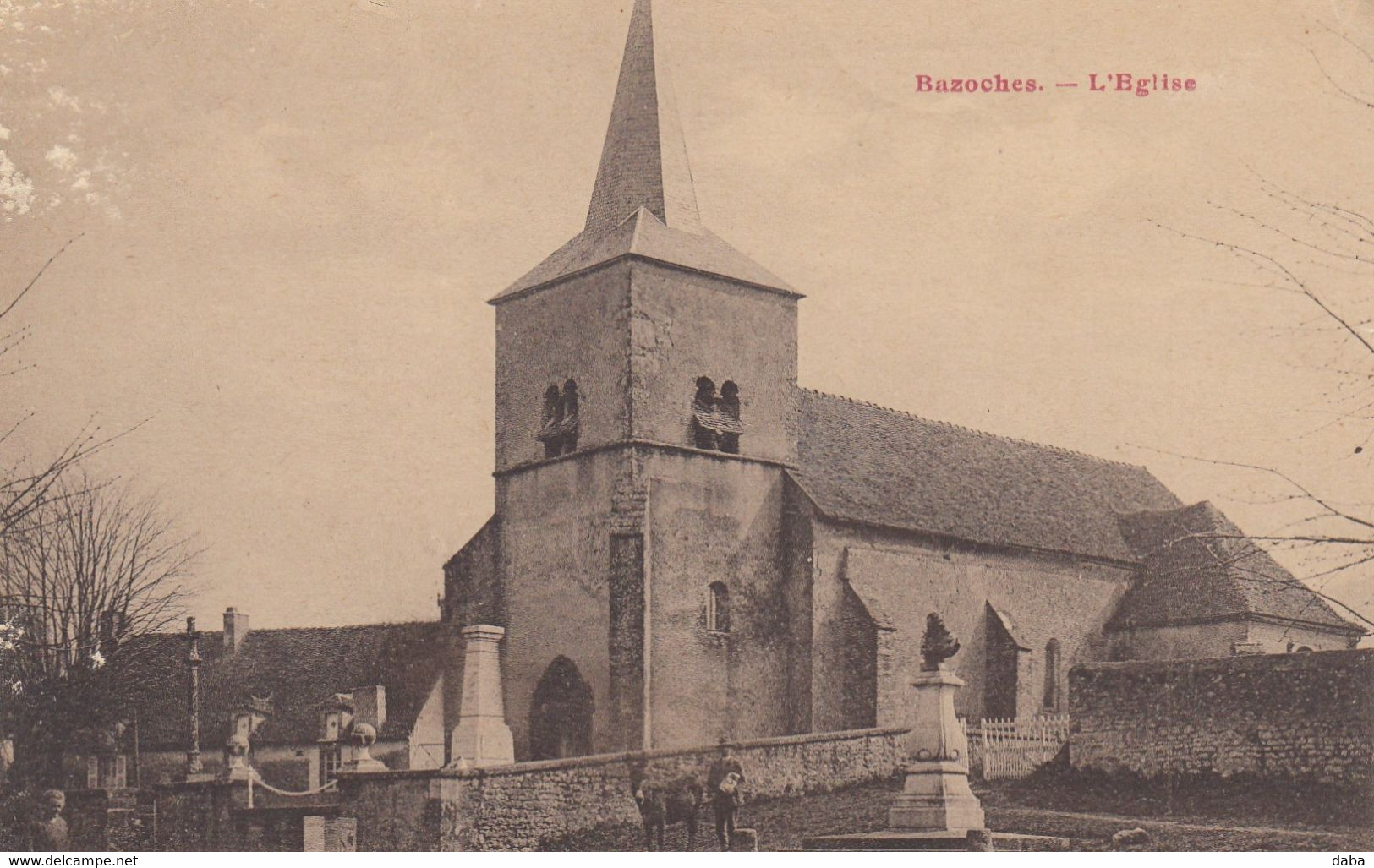 Bazoches. L'Eglise - Bazoches