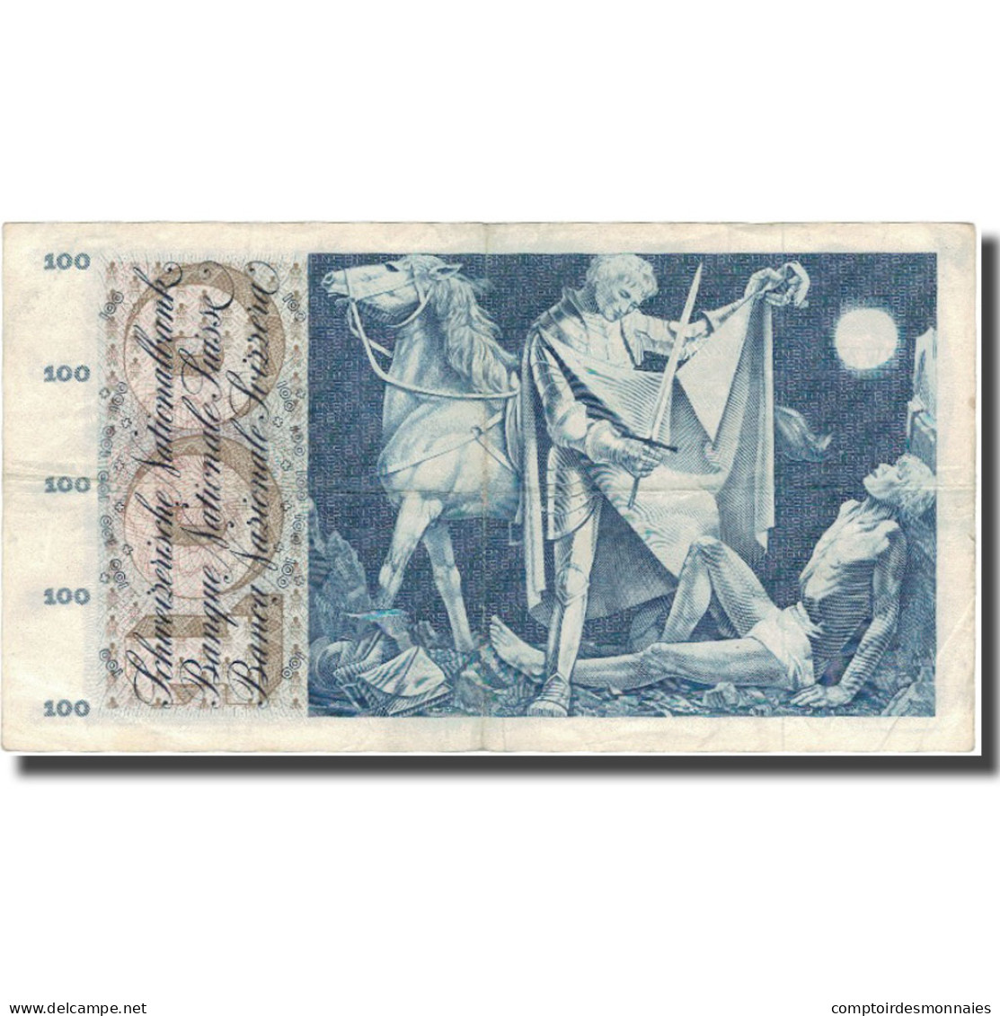 Billet, Suisse, 100 Franken, 1963, 1963-03-28, KM:49e, TB - Suisse