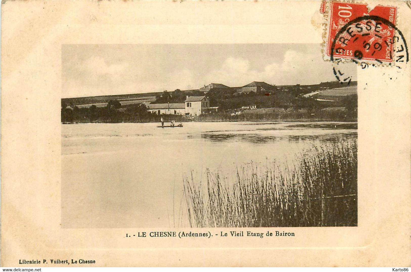 Le Chesne * Vue Sur Le Vieil étang De Bairon - Le Chesne