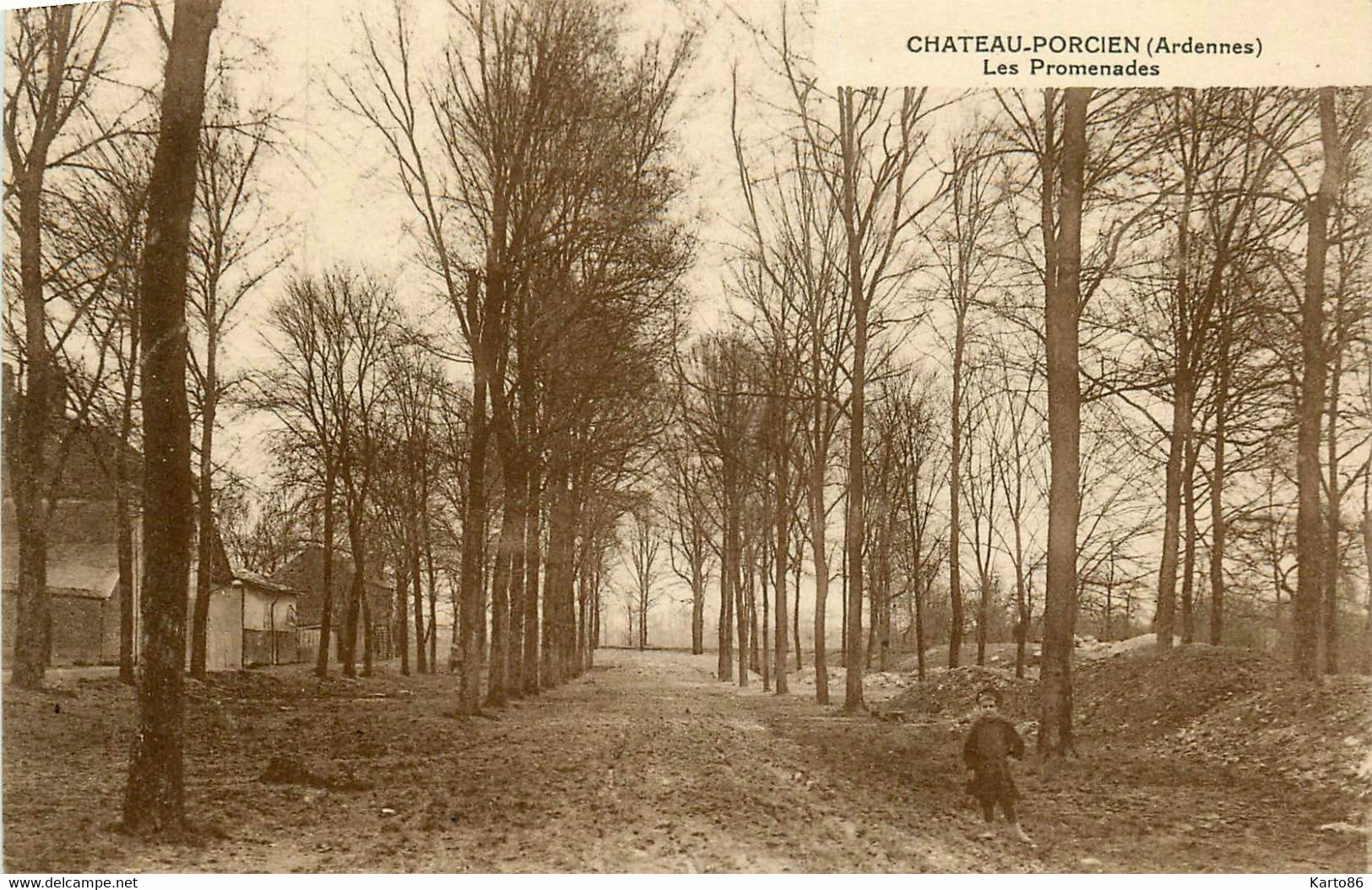 Château Porcien * Les Promenades * Chemin Route - Chateau Porcien