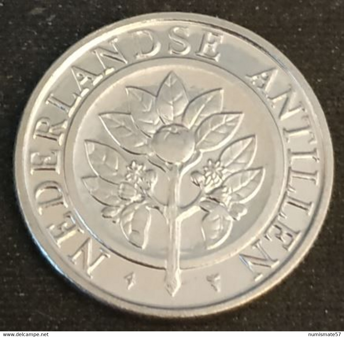 ANTILLES NEERLANDAISES - 25 CENTS 1994 - Beatrix - KM 35 - NEDERLANDSE ANTILLEN - Niederländische Antillen