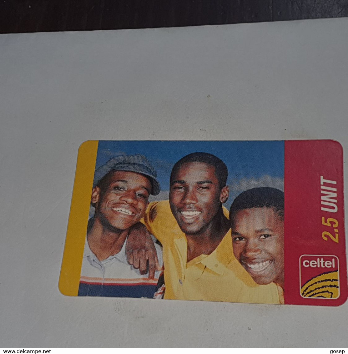 Zambia-(ZM-CEL-REF-0010)-boys3-(1)-(2.5unit)-(0954-6673-8251-43)-used Card+1card Prepiad Free - Zambia