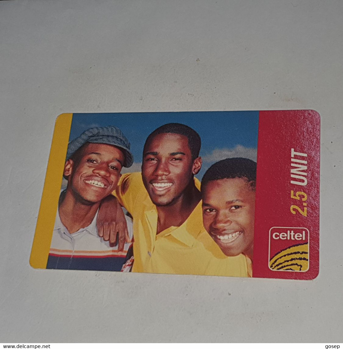 Zambia-(ZM-CEL-REF-0010A/2)-BOYS 3-(3)-(2.5unit)-(0847-6449-5573-21)-used Card+1card Prepiad Free - Zambia