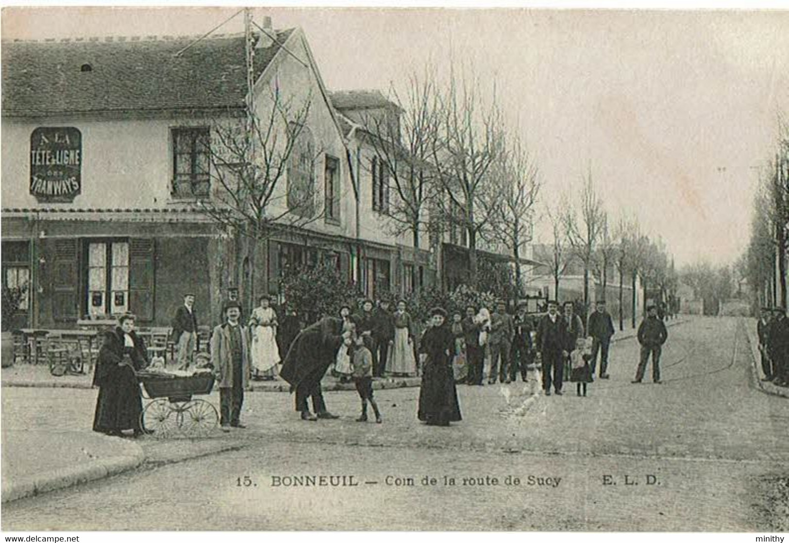 BONNEUIL   :   Coin De La Route De Sucy - Bonneuil Sur Marne