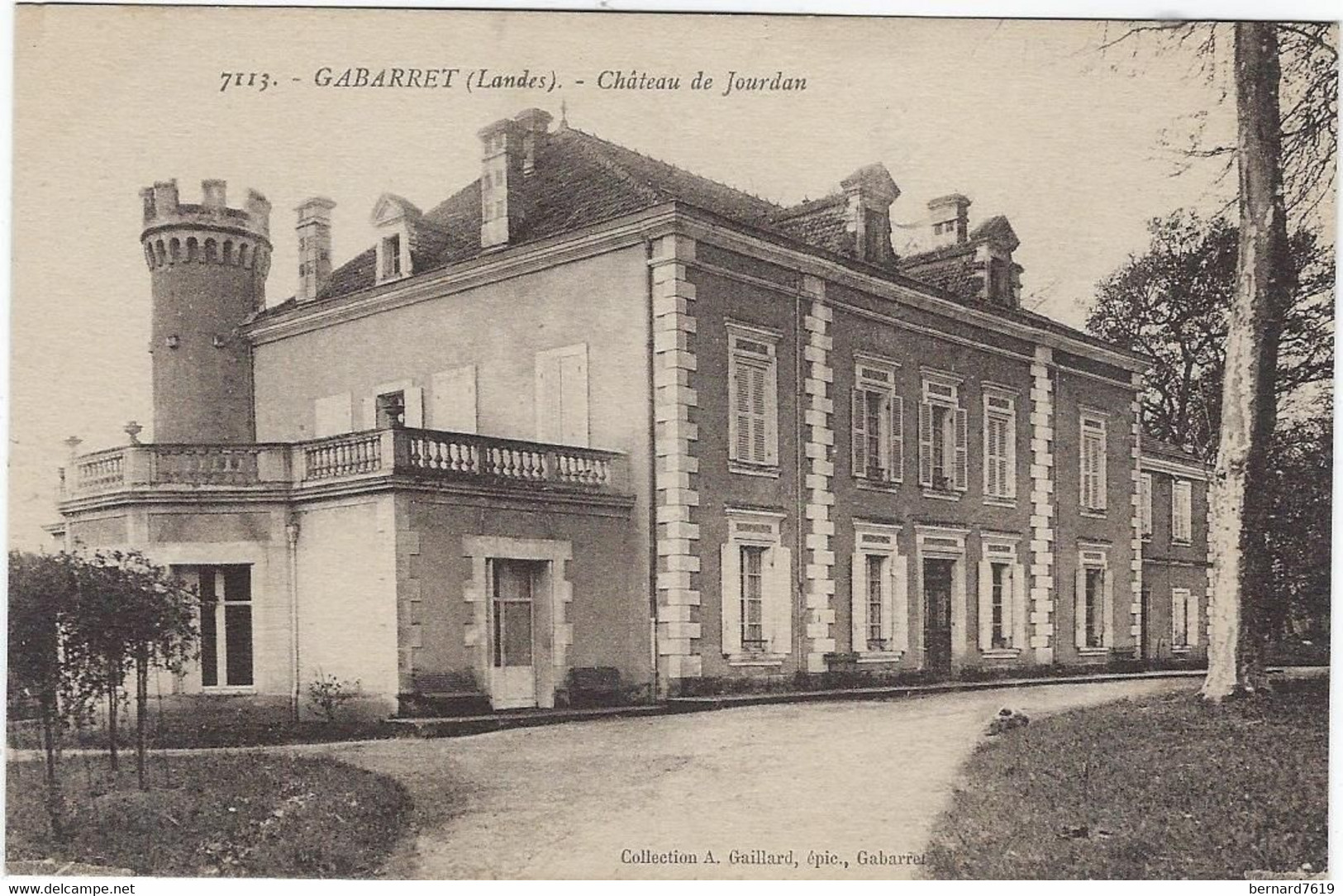 40  Gabarret   - Chateau De Jourdan - Gabarret