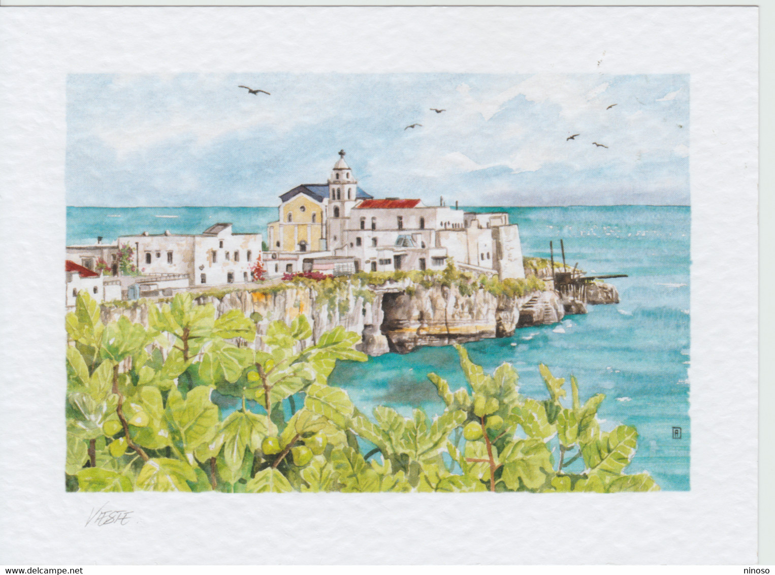 VIESTE ( FOGGIA )  PROMONTORIO PAESE - NUCCIO ART - Foggia