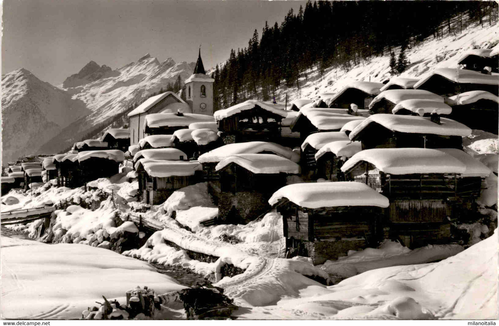 Blatten Im Lötschental (10778) * 4. 1. 1960 - Blatten