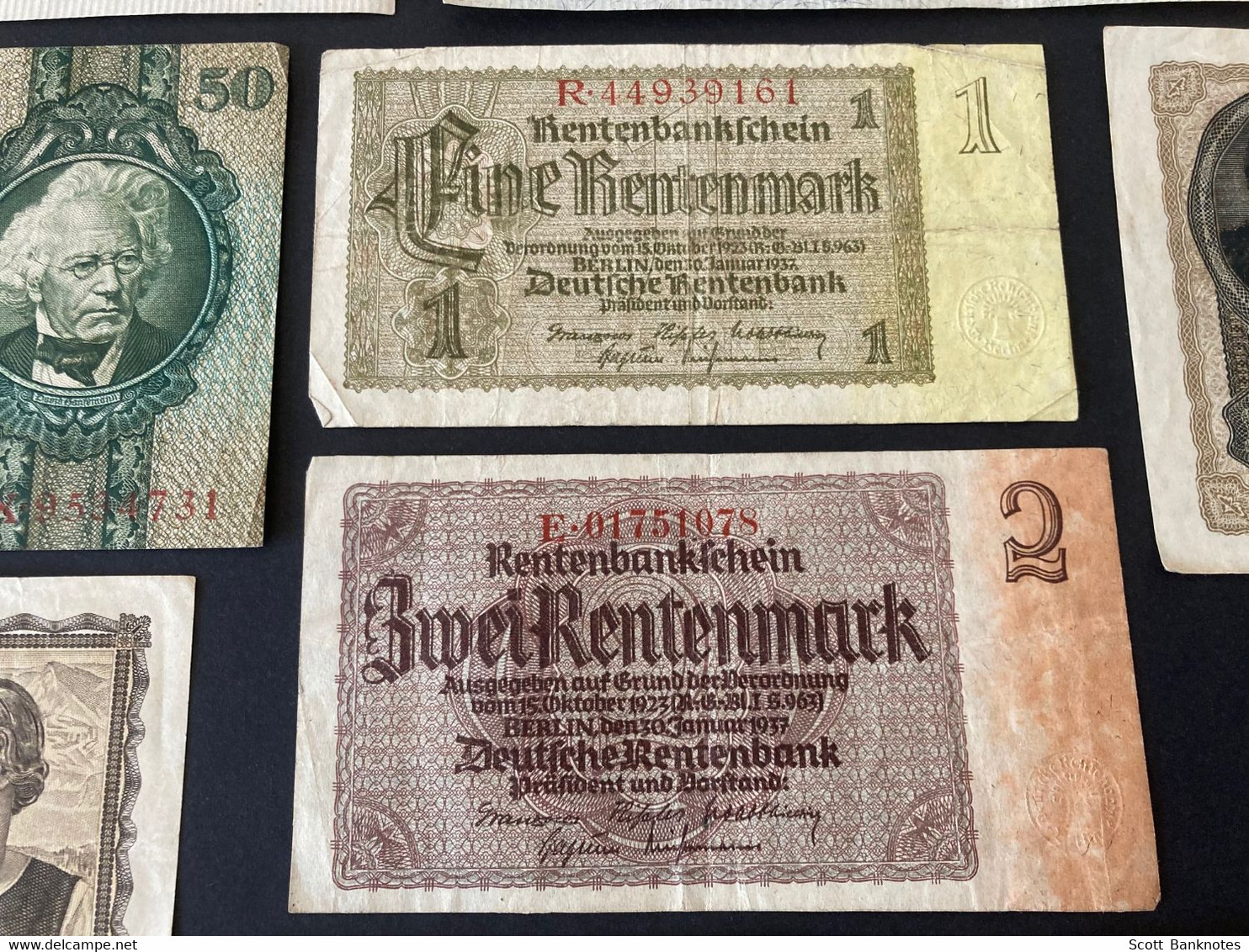 20 x Various German Banknotes