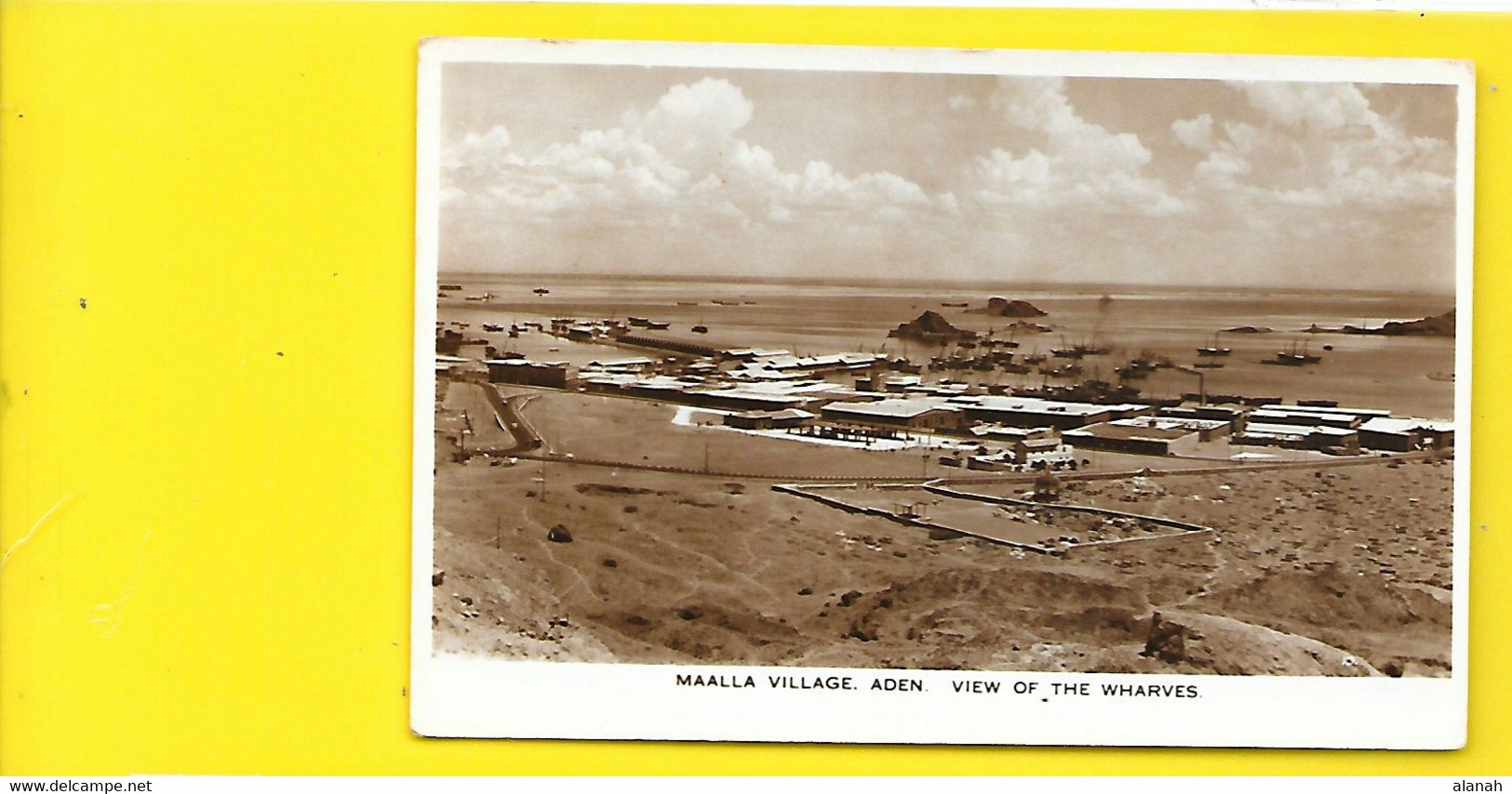 MAALA Village Aden View Of The Wharves (Abassi) Yemen - Jemen