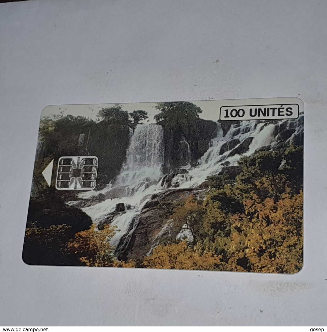 Guinea-(GN-SOT-0011)-waterfall-(10)(100units)(00531645)-used Card+1card Prepiad/gift Free - Guinee
