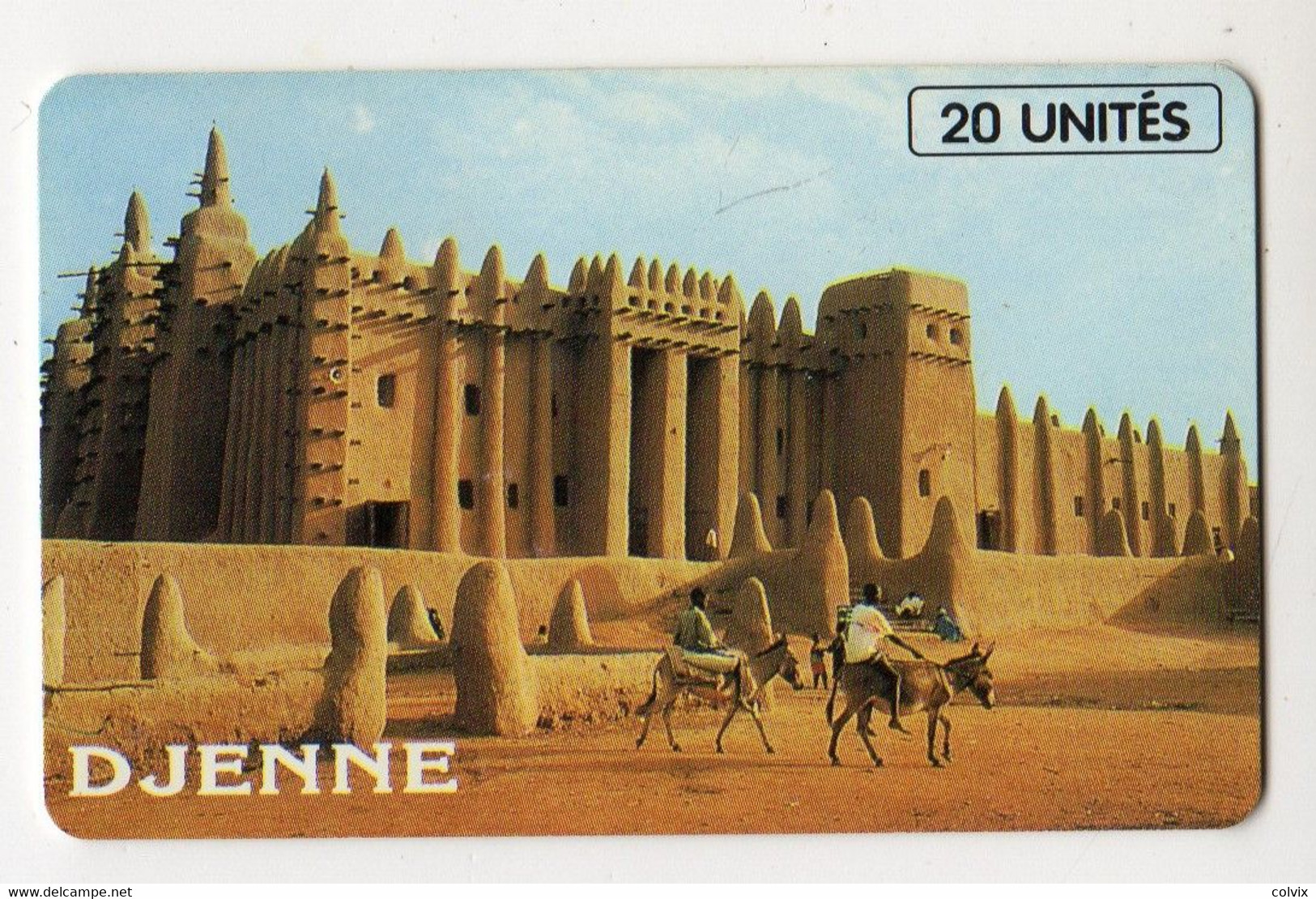 MALI REF MV CARDS MAL-21 20U DJENNE 1 - Mali