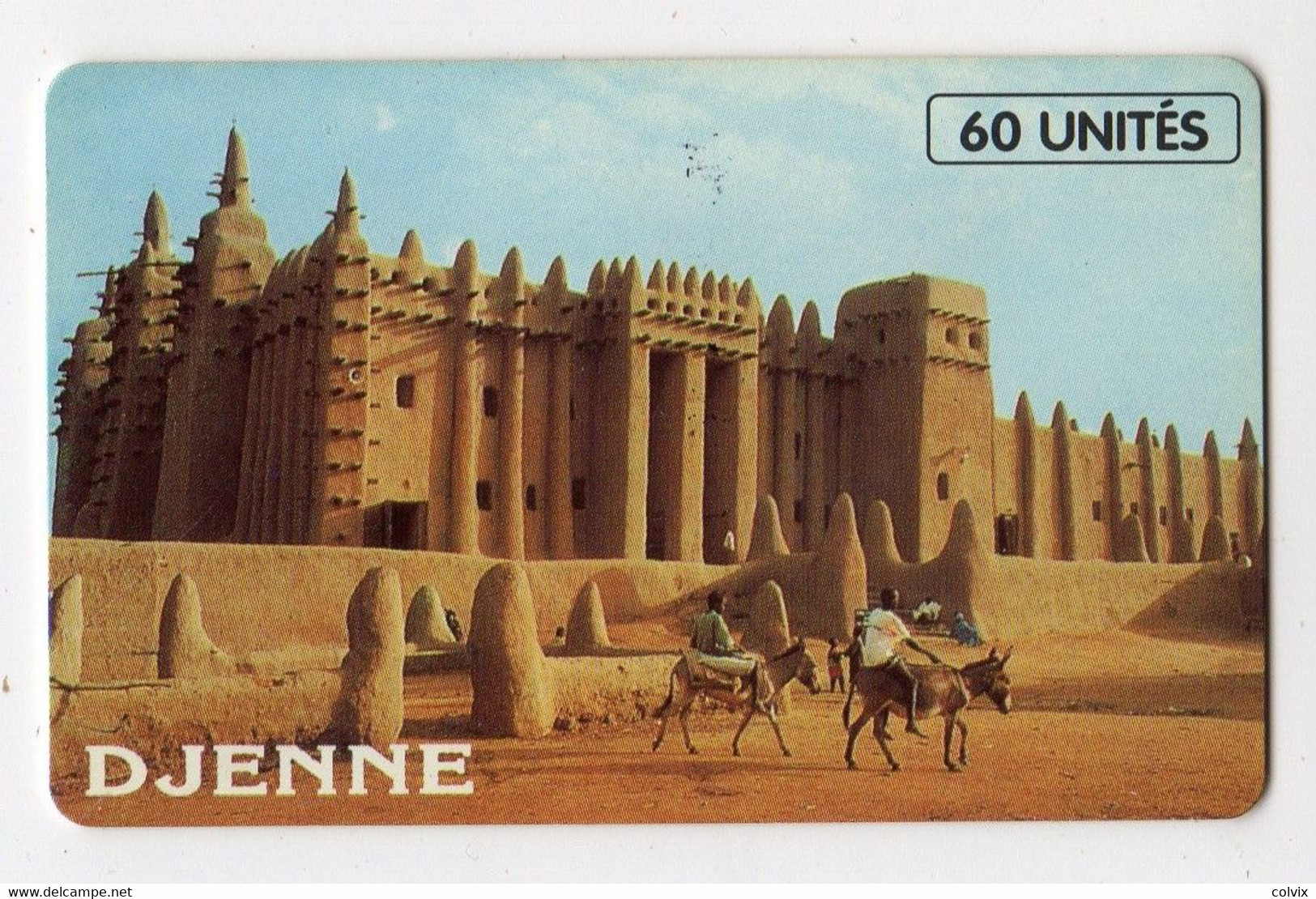 MALI REF MV CARDS MAL-22 60U DJENNE 2 - Mali