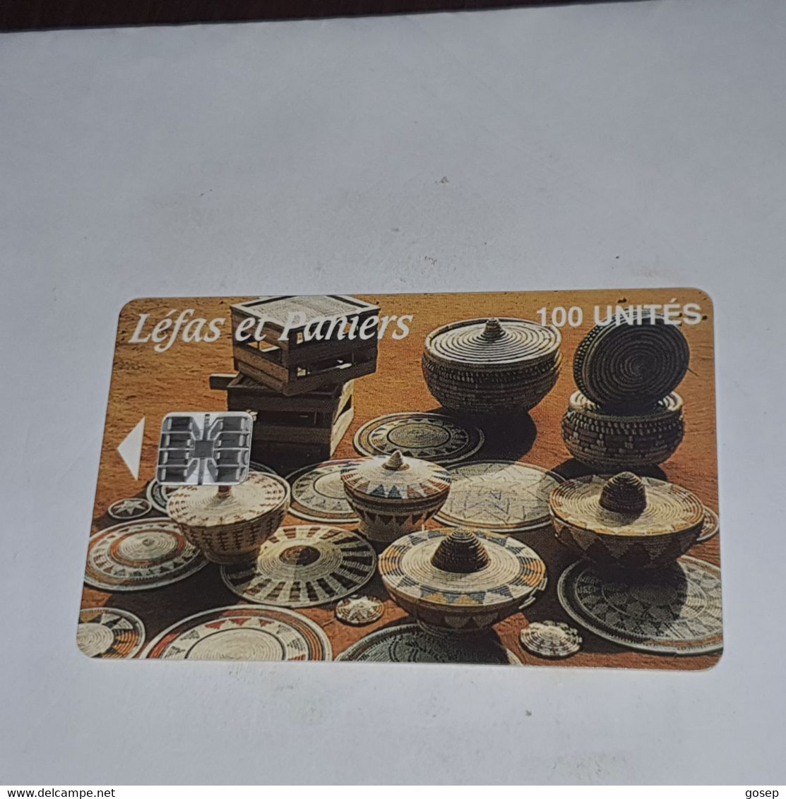 Guinea-(GN-SOT-0014A)-Lefas Et Paniers-(13)(100units)(00731295)-used Card+1card Prepiad/gift Free - Guinée