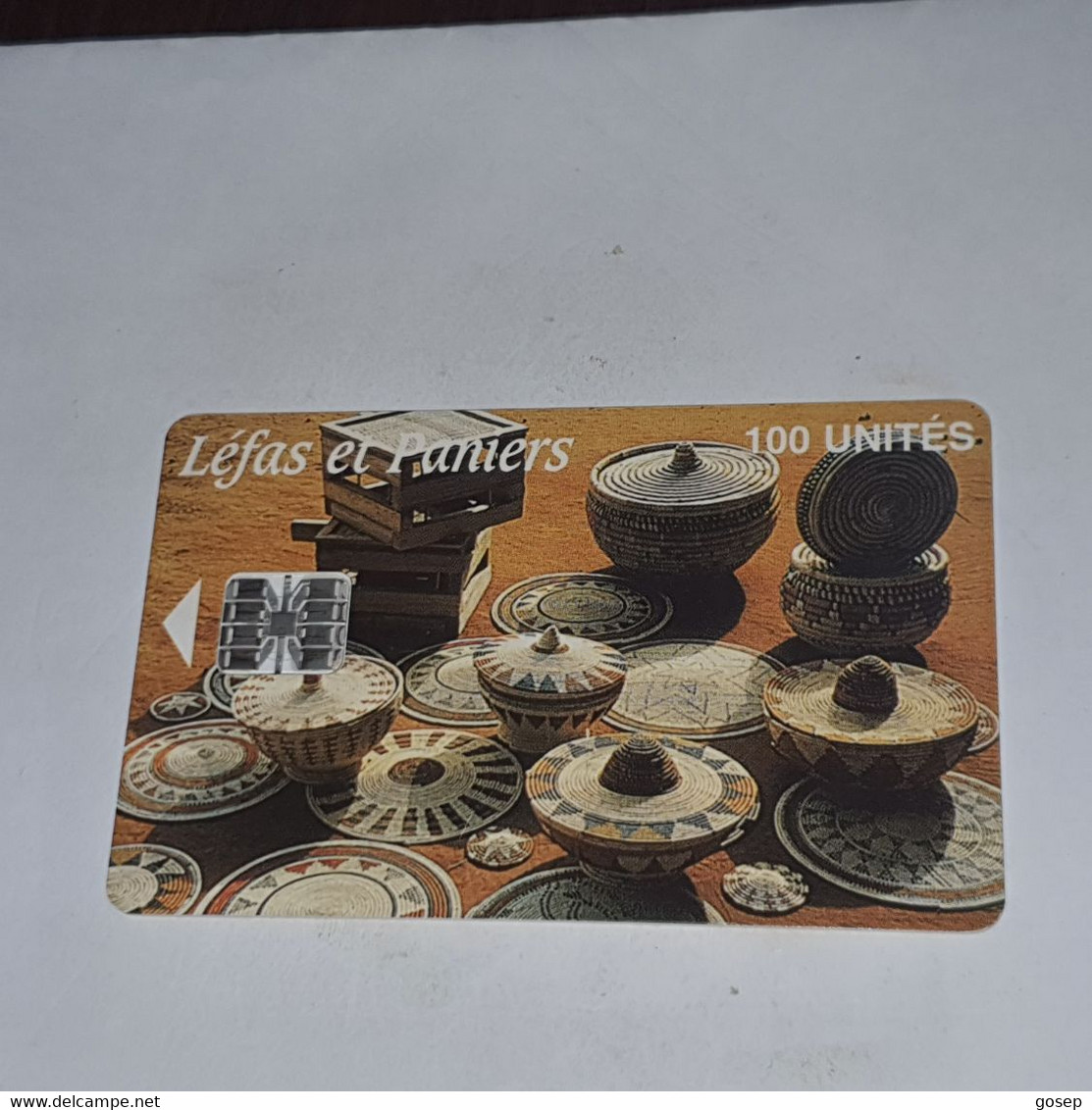 Guinea-(GN-SOT-0014A)-Lefas Et Paniers-(13)(100units)(00731295)-used Card+1card Prepiad/gift Free - Guinea