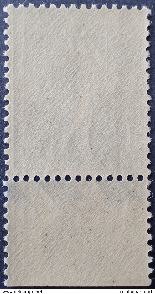 R1491/236 - 1924/1932 - TYPE SEMEUSE LIGNEE - N°205a Bleu-noir NEUF** BdF - Cote (2020) : 175,00 € - 1903-60 Semeuse Lignée