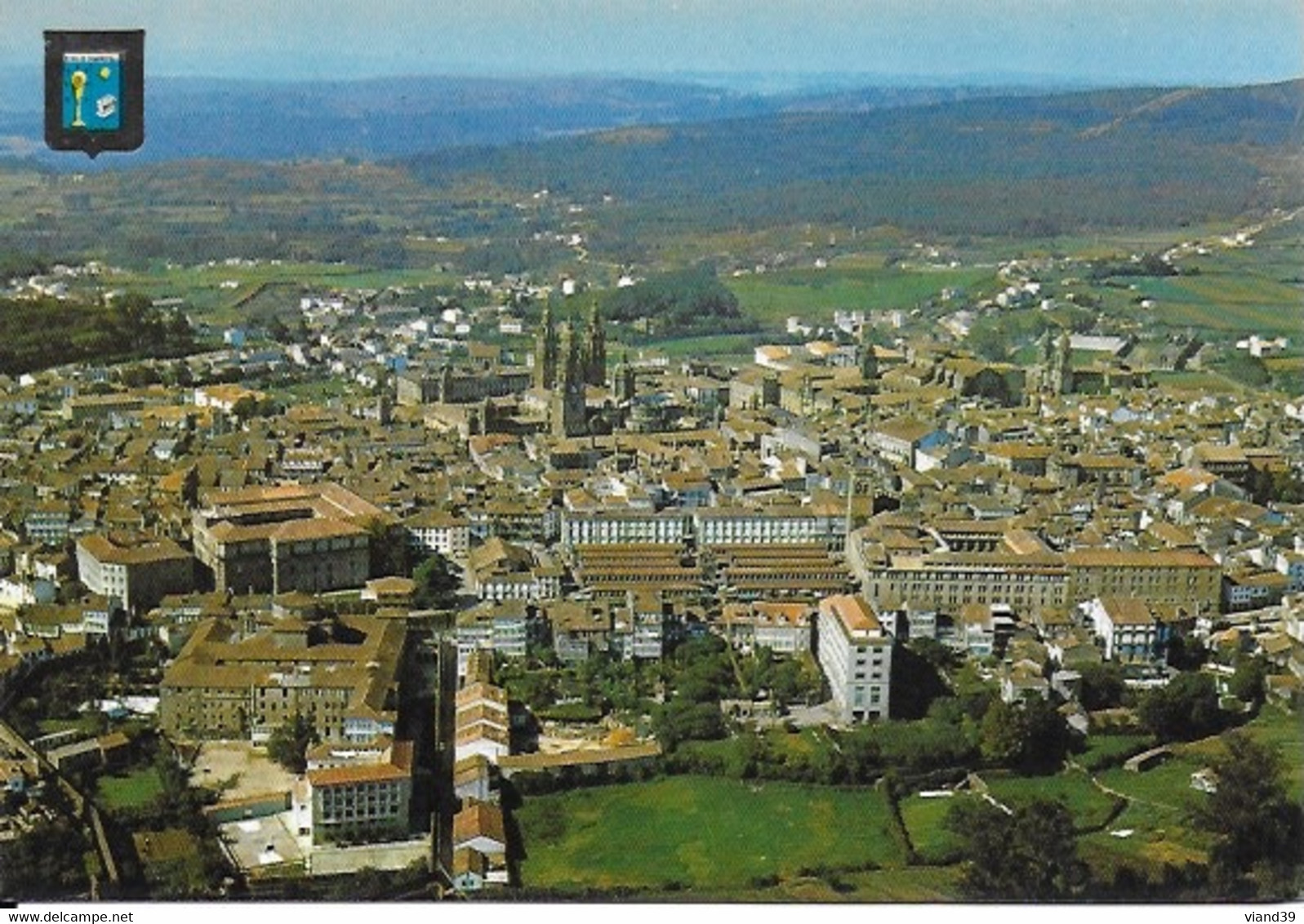 Santiago De Compostela - Vista Aérea. -  Vue Aérienne - Santiago De Compostela