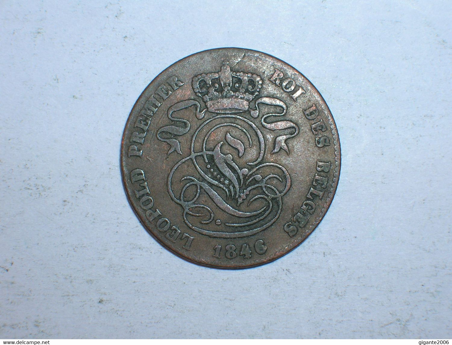 BELGICA 2 CENTIMOS 1846 (9194) - 2 Cents