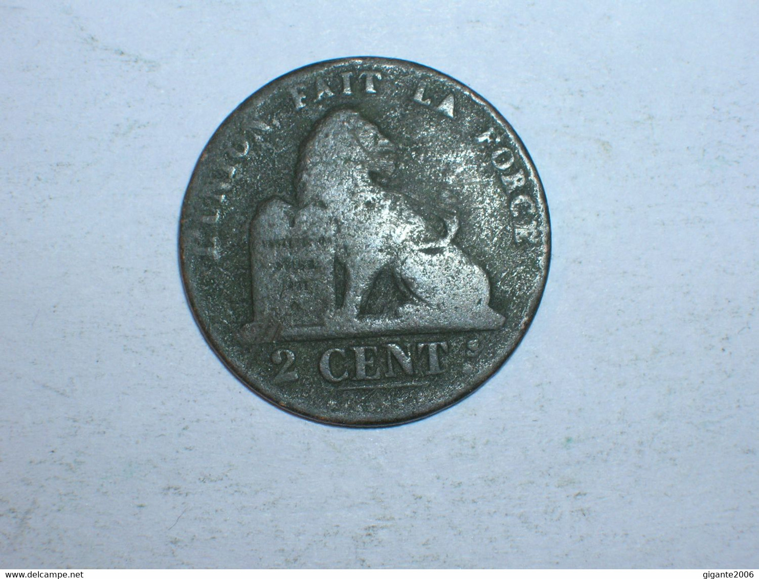 BELGICA 2 CENTIMOS 185- (9195) - 2 Cent