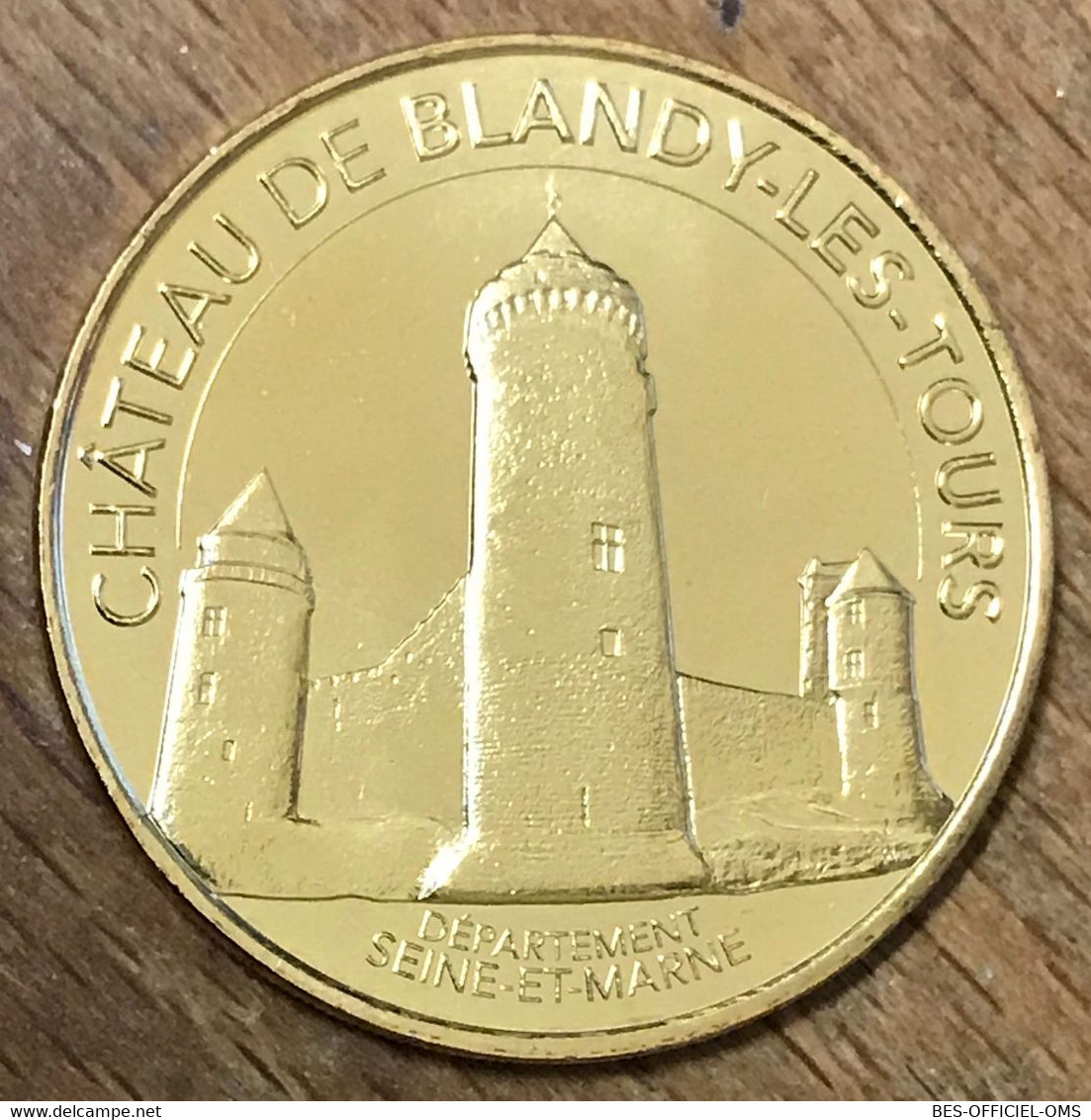 77 CHÂTEAU DE BLANDY-LES-TOURS MDP 2018 MEDAILLE SOUVENIR MONNAIE DE PARIS JETON TOURISTIQUE MEDALS COINS TOKENS - 2018