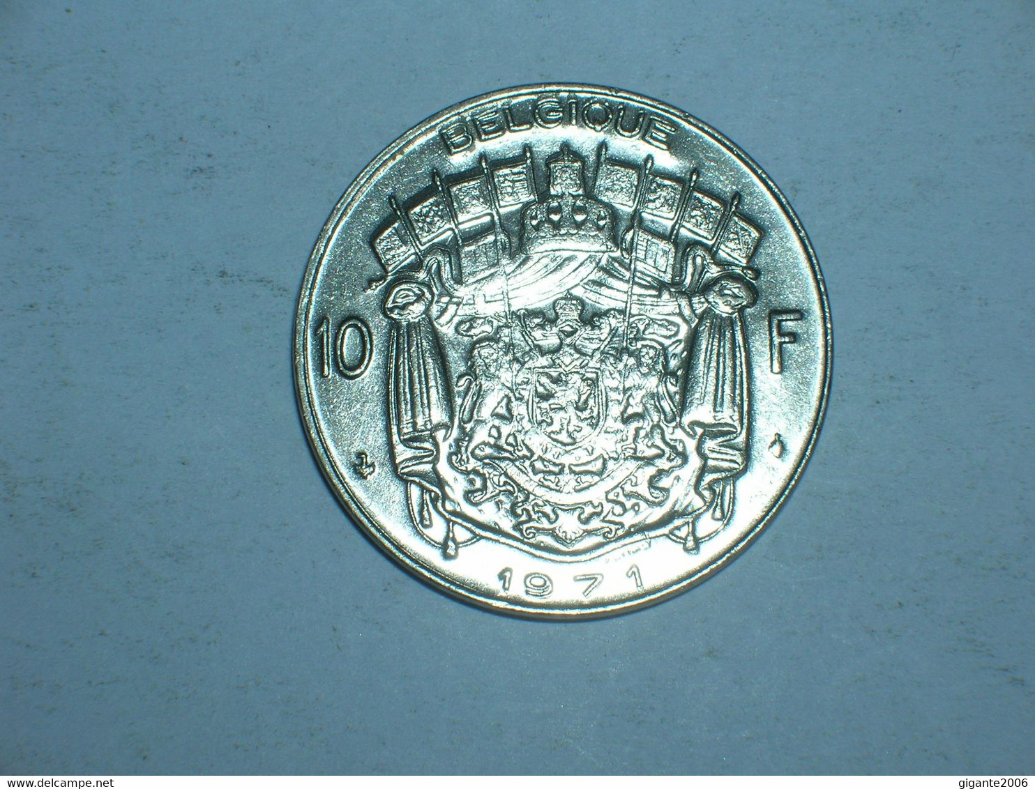 BELGICA 10 FRANCOS 1971 FR  (9258) - 10 Francs