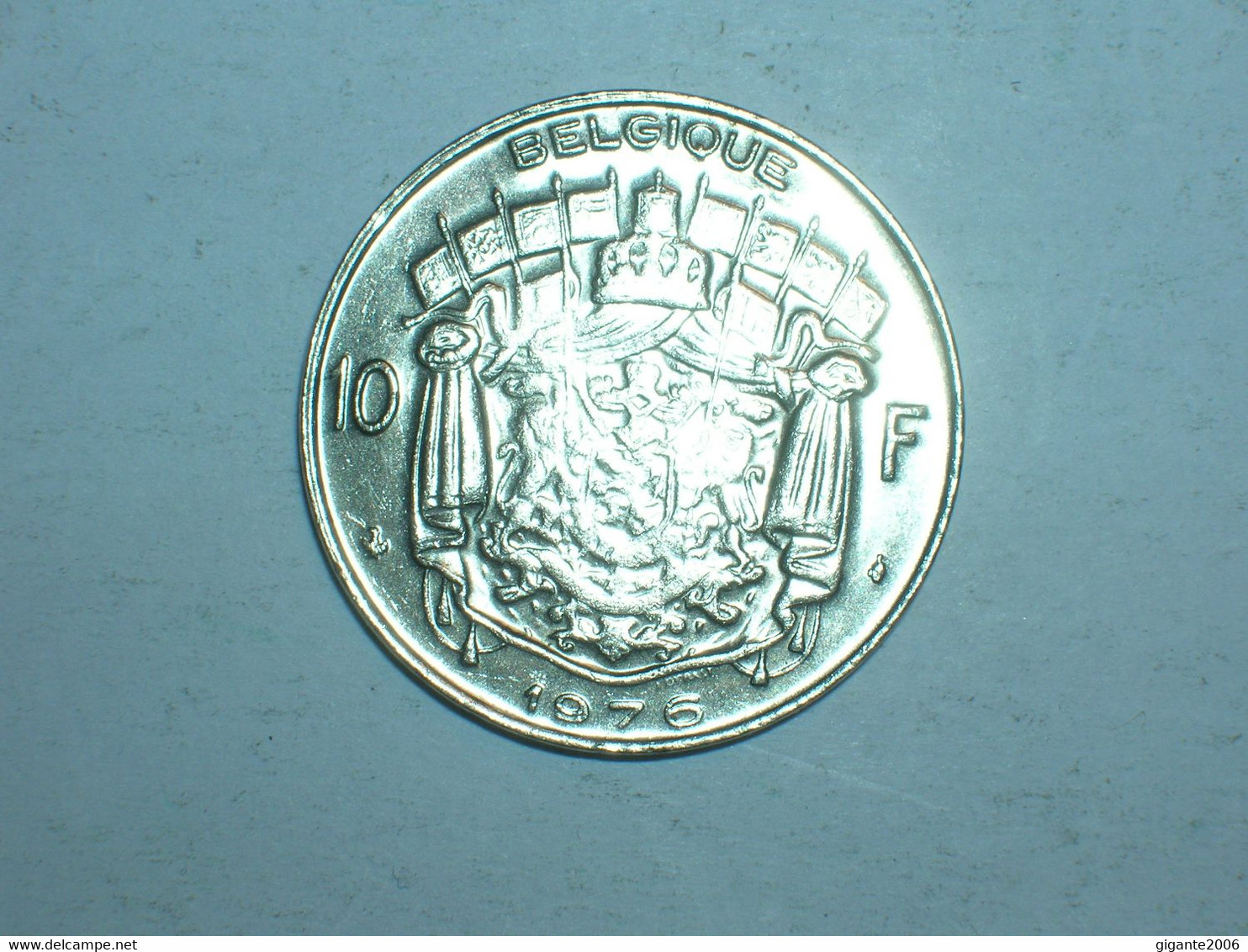 BELGICA 10 FRANCOS 1976 FR  (9264) - 10 Francs