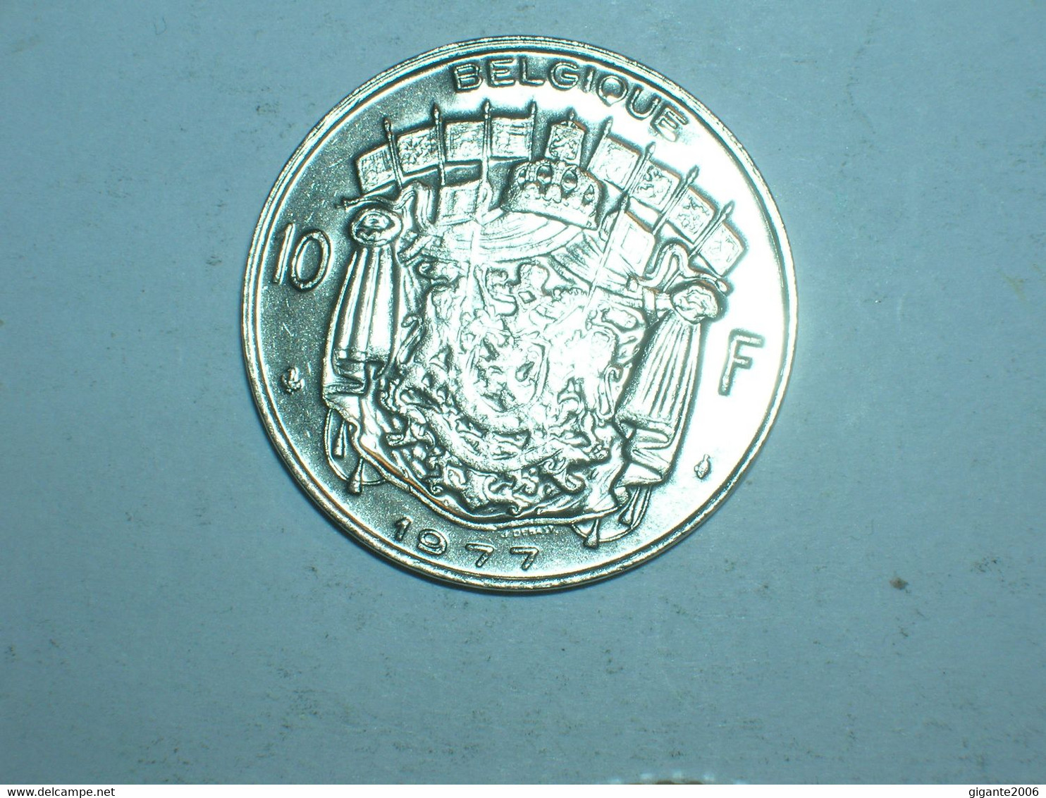 BELGICA 10 FRANCOS 1977 FR  (9266) - 10 Francs