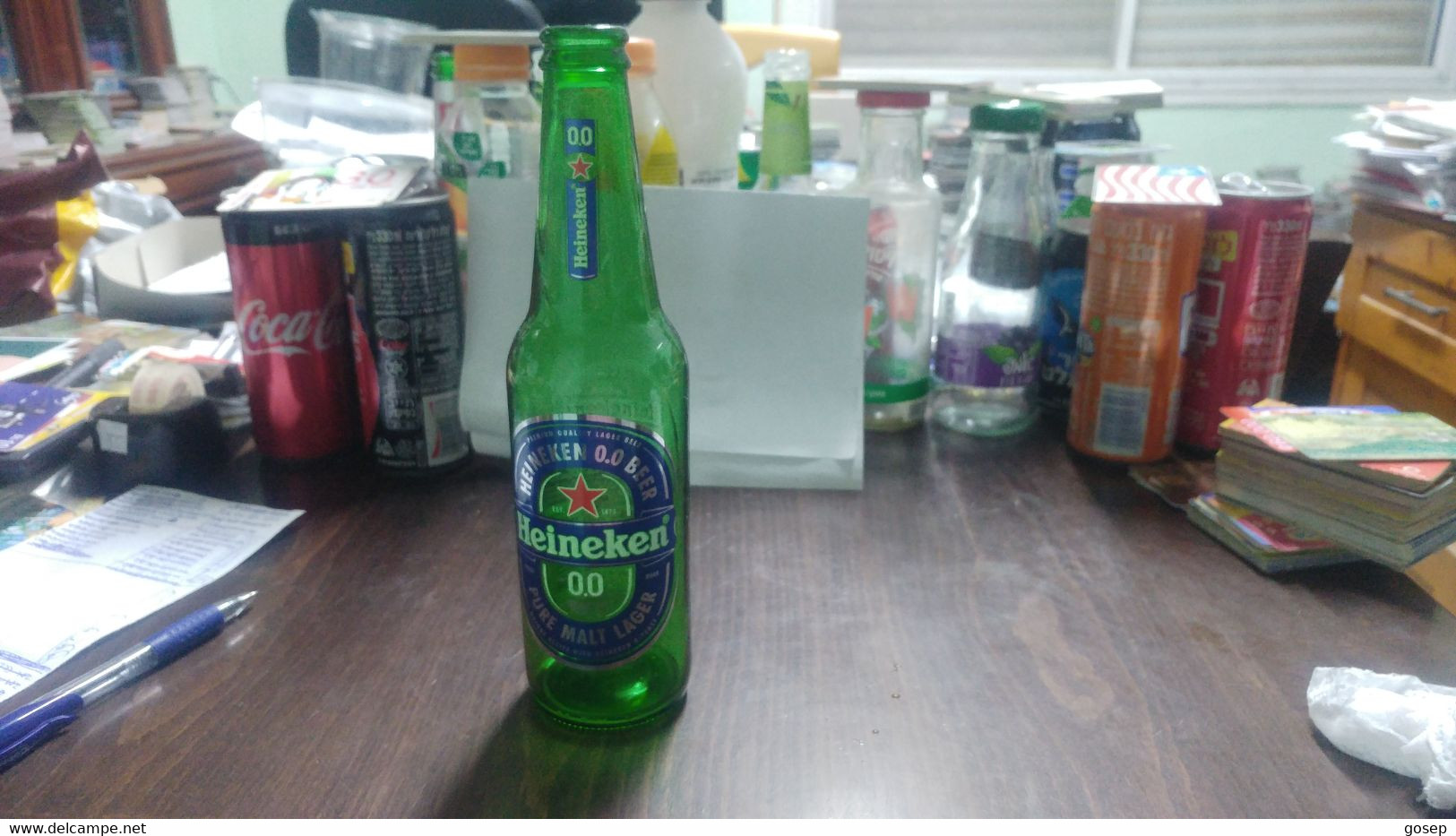 Israel-heineken-(heineken 0.0 Beer-pure Malt Lager)-(330ml)-(alcohol-0.0)-bottle Beer - Beer