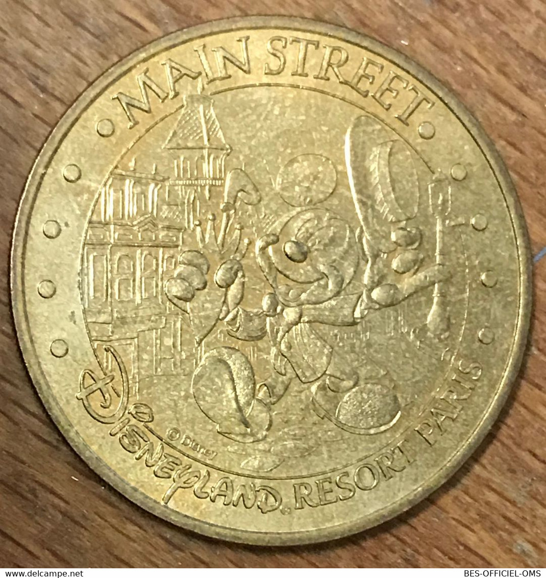 77 DISNEYLAND PARIS MICKEY MAIN STREET DISNEY MDP 2004 MÉDAILLE MONNAIE DE PARIS JETON TOURISTIQUE MEDALS COINS TOKENS - 2004