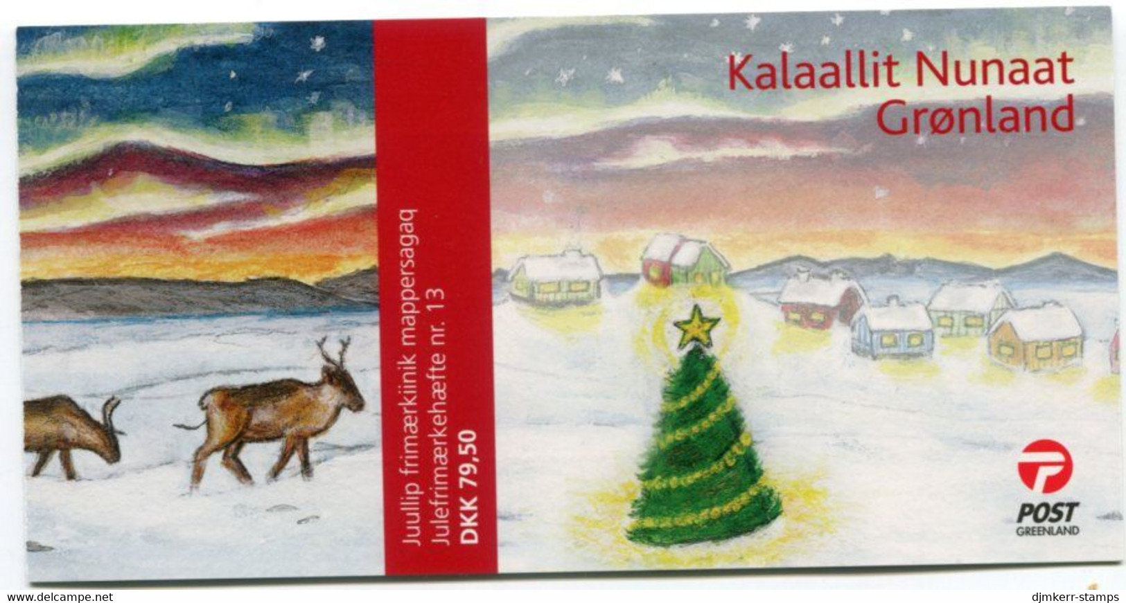 GREENLAND 2008  Christmas Self-adhesive Booklet MNH / **  Michel 523-24;  SG  SB31 - Carnets