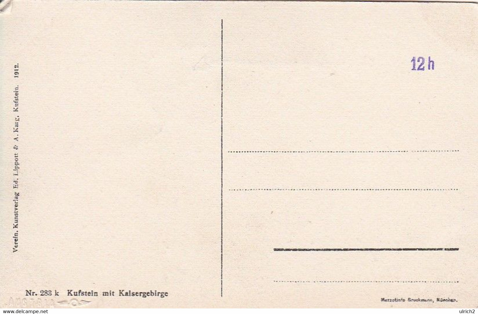AK Kufstein Mit Kaisergebirge (55065) - Kufstein