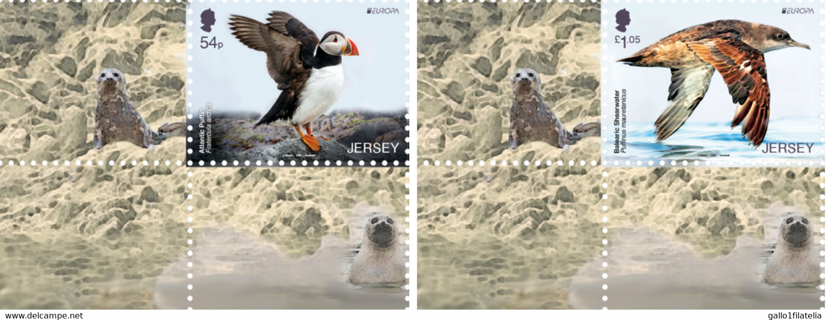 2021 - JERSEY - EUROPA CEPT - FAUNA NAZIONALE IN VIA DI ESTINZIONE / ENDANGERED NATIONAL WILDLIFE. MNH - 2021