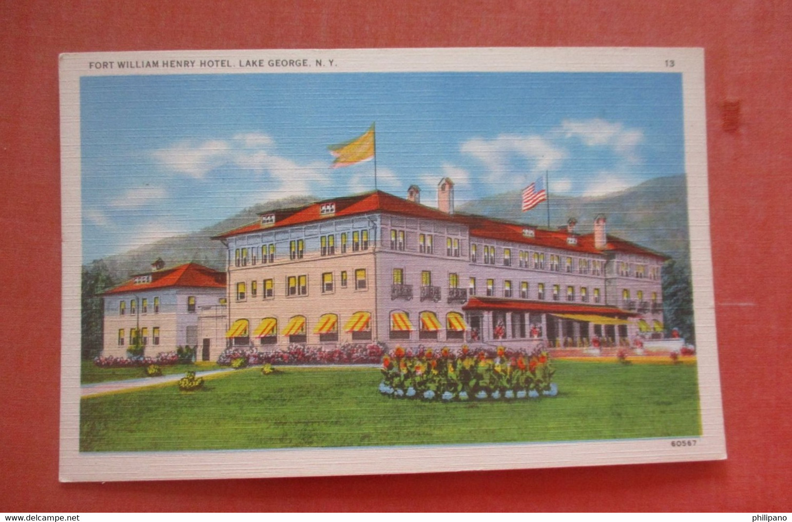 Fort William Henry Hotel  Lake George  New York >  Ref 4799 - Lake George