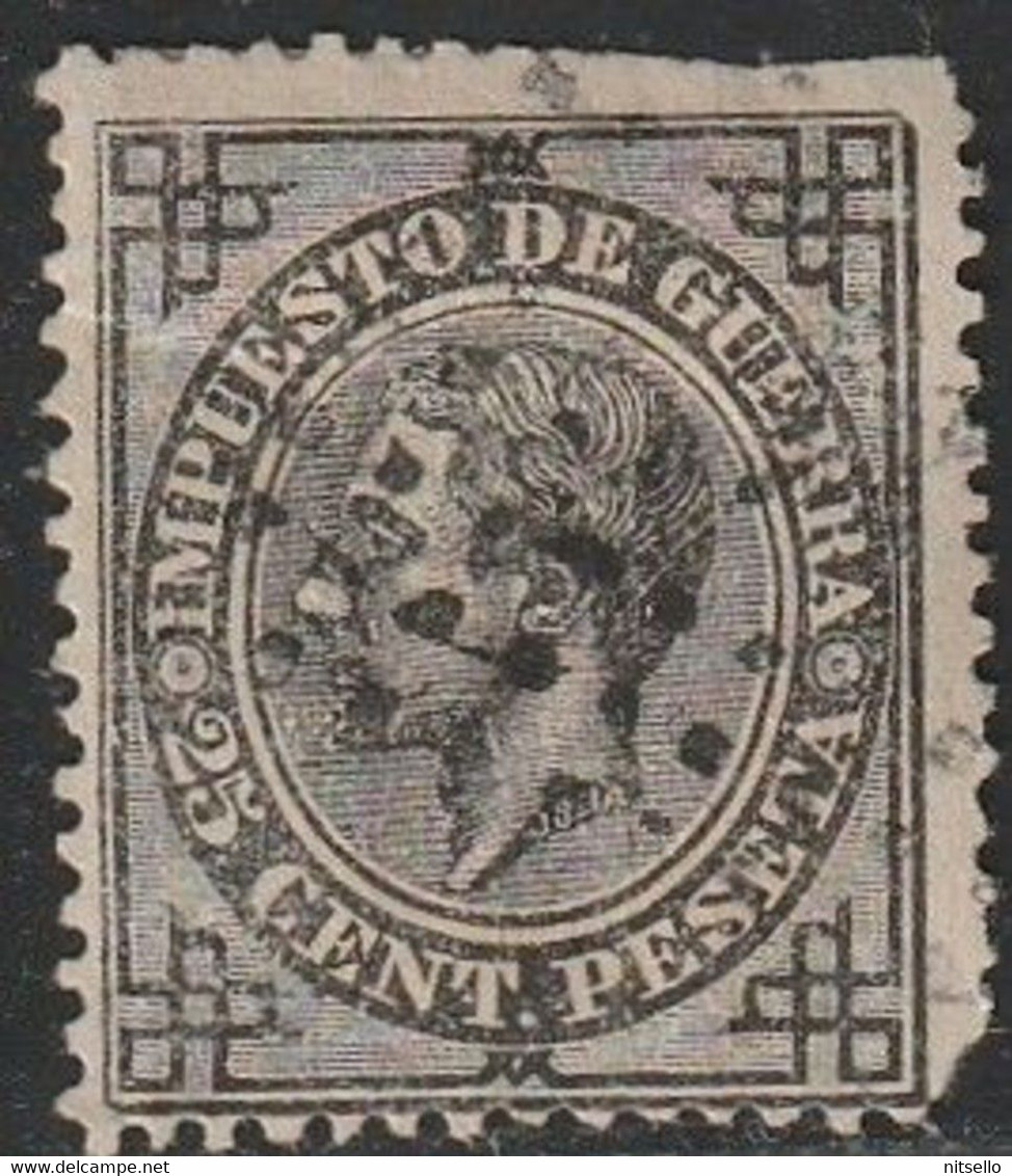 LOTE 2172   // (C110)  ESPAÑA 1852  EDIFIL Nº: 185 ALFONSO XII  //  CATALOG/COTE: 26€ - Gebruikt