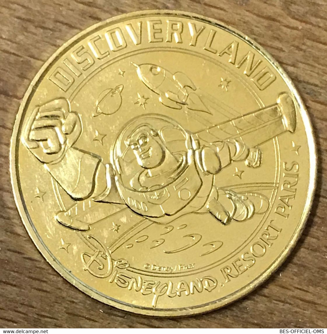 77 DISNEYLAND PARIS DISCOVERYLAND DISNEY MICKEY MDP 2020 MÉDAILLE MONNAIE DE PARIS JETON TOURISTIQUE MEDALS COINS - 2020