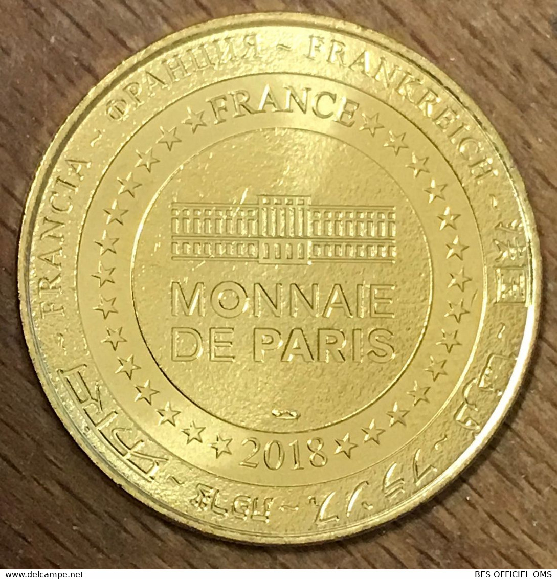77 DISNEYLAND PARIS DISCOVERYLAND DISNEY MICKEY MDP 2018 MÉDAILLE MONNAIE DE PARIS JETON TOURISTIQUE MEDALS COINS - 2018