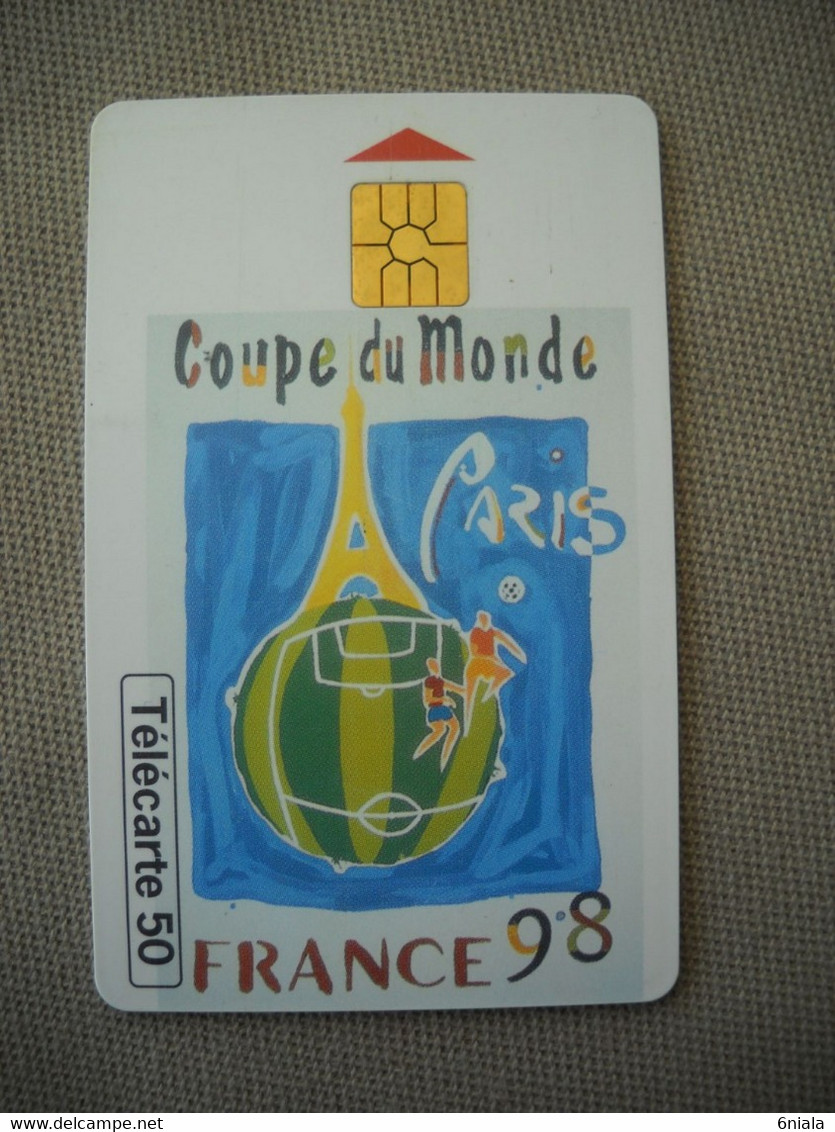 6920 Télécarte  Collection Football  COUPE DU MONDE FRANCE 98  PARIS Parc Des Princes   (scans Recto Verso) - Sport