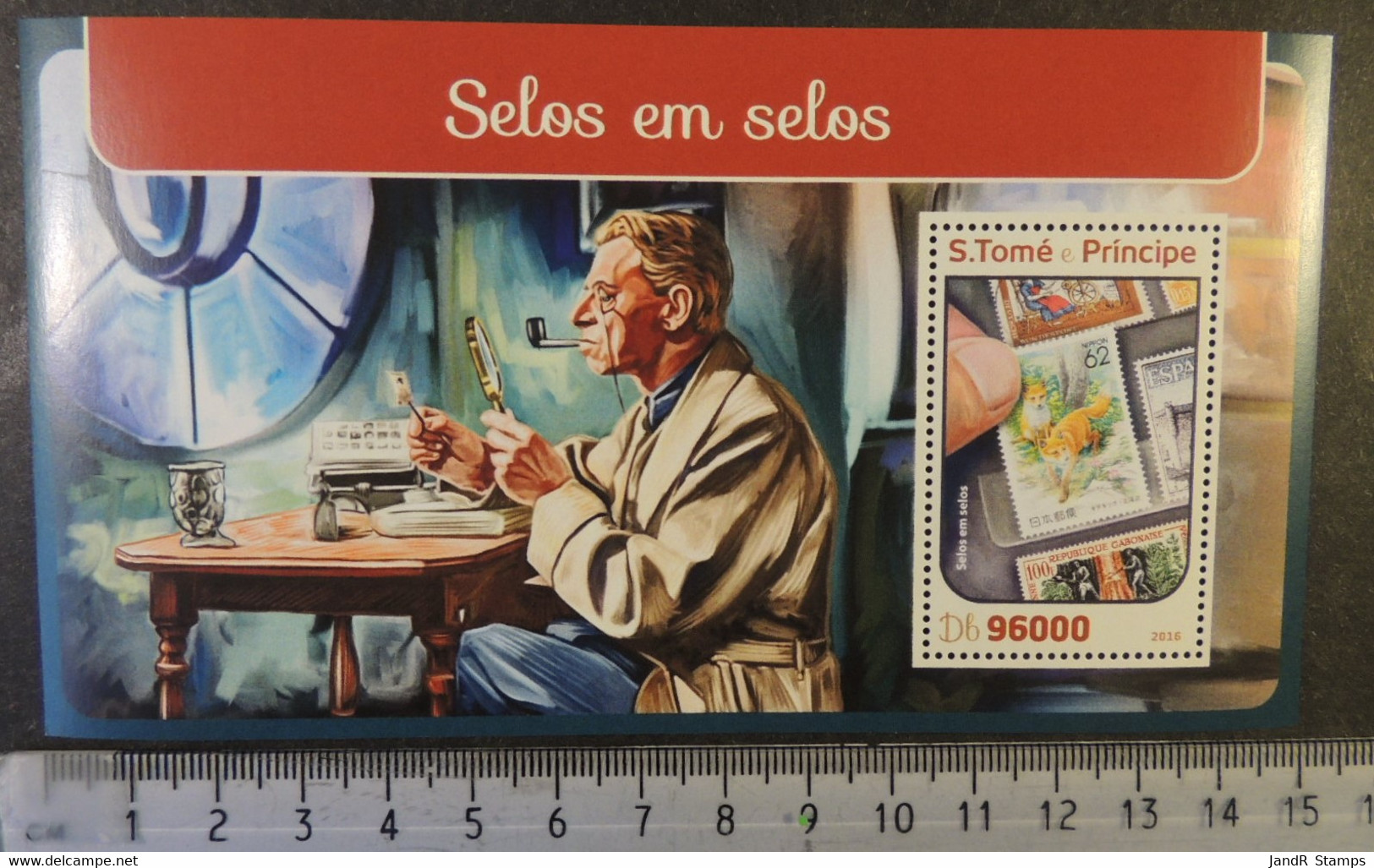 St Thomas 2016 Stamp On Stamp Philatelic S/sheet Mnh - Feuilles Complètes Et Multiples