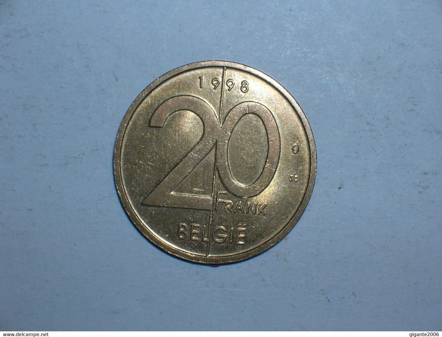 BELGICA 20 FRANCOS 1998 FL (9292) - 20 Francs