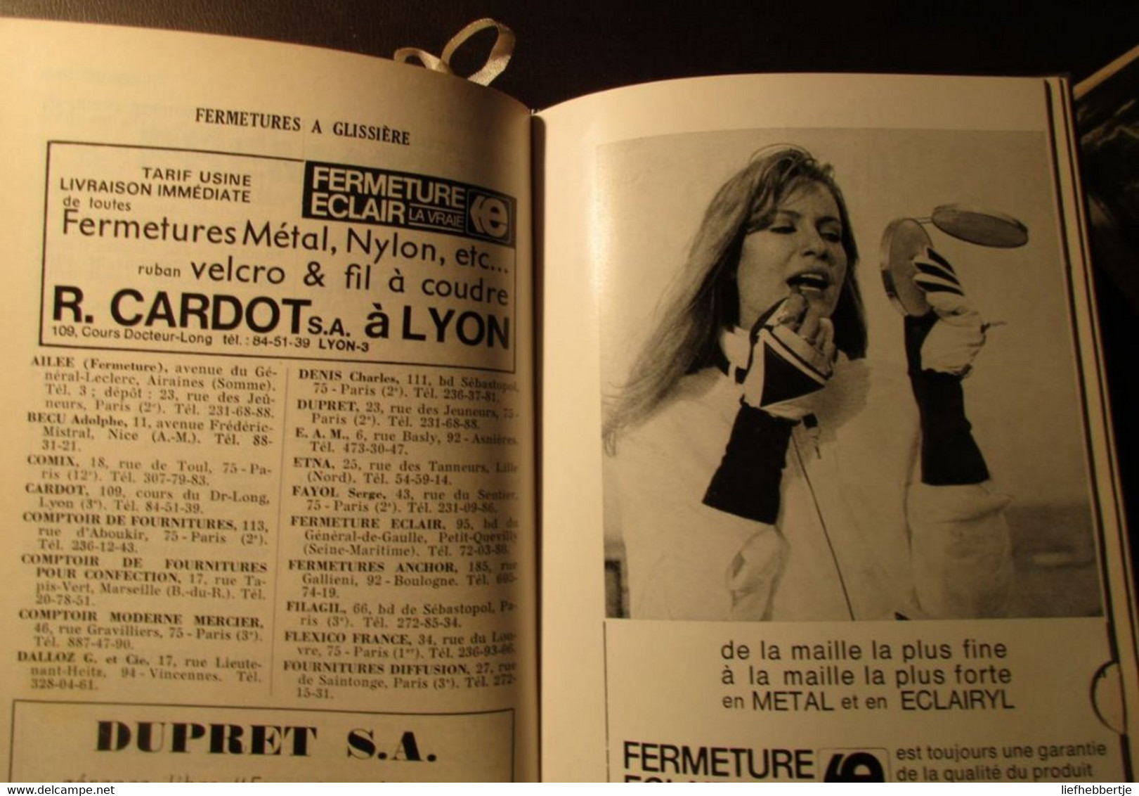 Annuaire Professionnel Du Prêt à Porter 1972 - France - Fabricants Confections Chemiserie Bonneterie Lingerie - Anciens