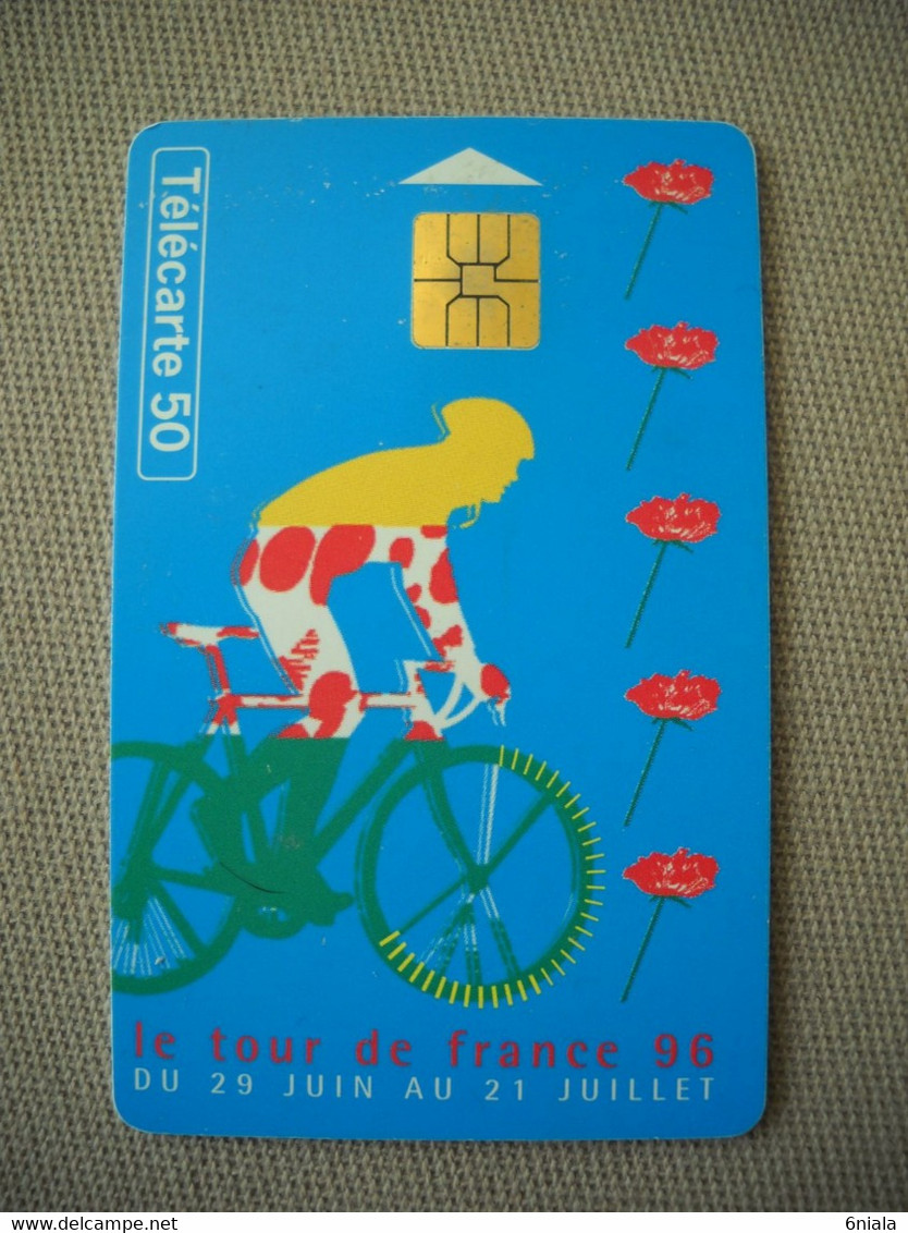 6937 Télécarte  Collection Cyclisme Tour De FRANCE 1996  Vélo   (scans Recto Verso) 50 U - Deportes