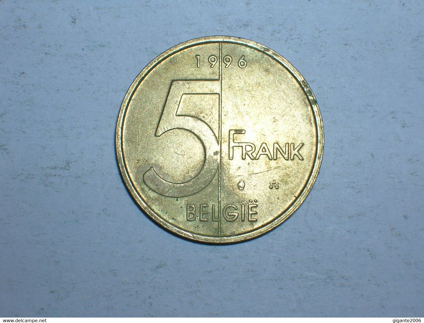 BELGICA 5 FRANCOS 1996 FL (9396) - 5 Francs