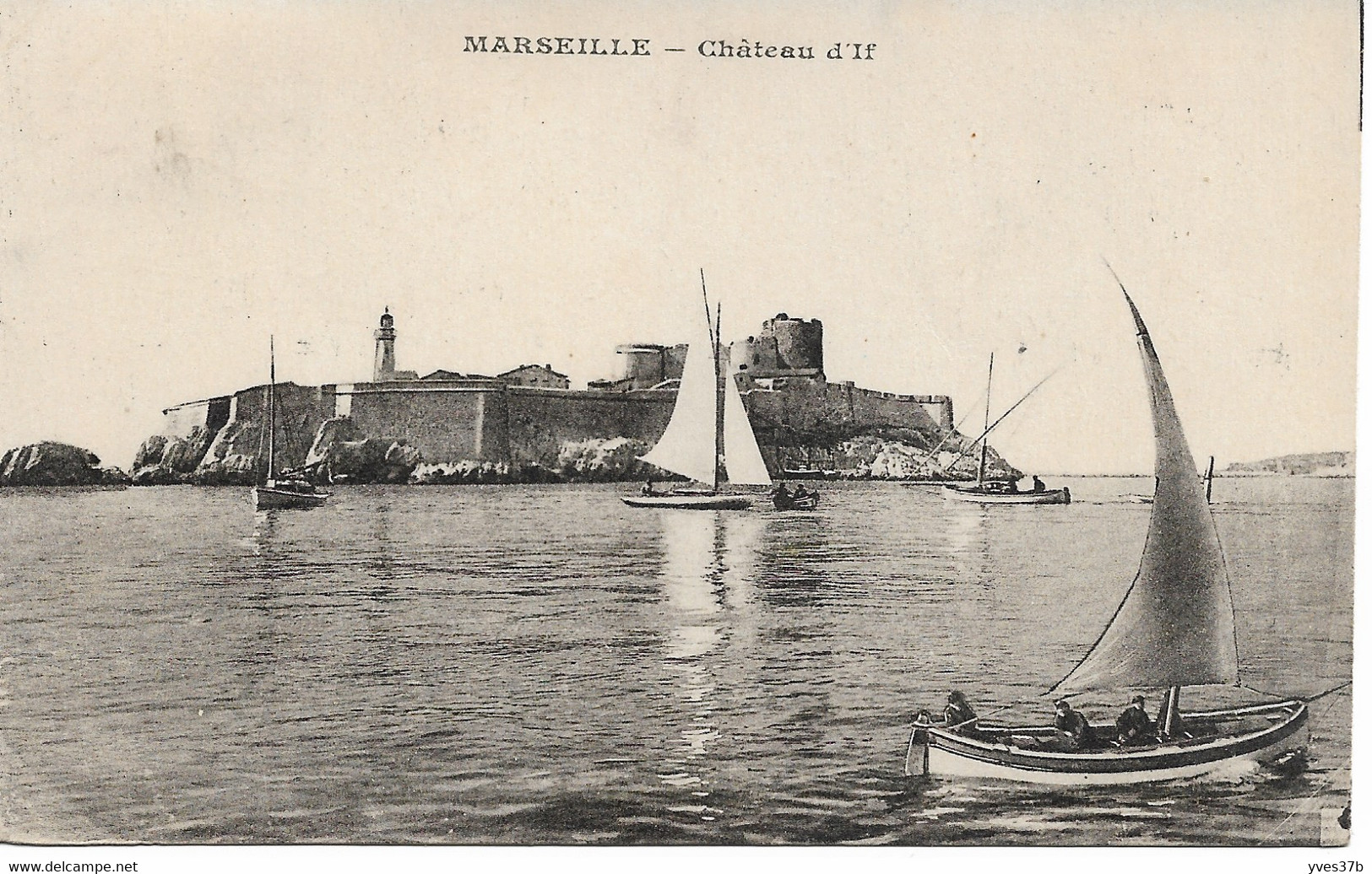 MARSEILLE - Château D'IF - Castillo De If, Archipiélago De Frioul, Islas...
