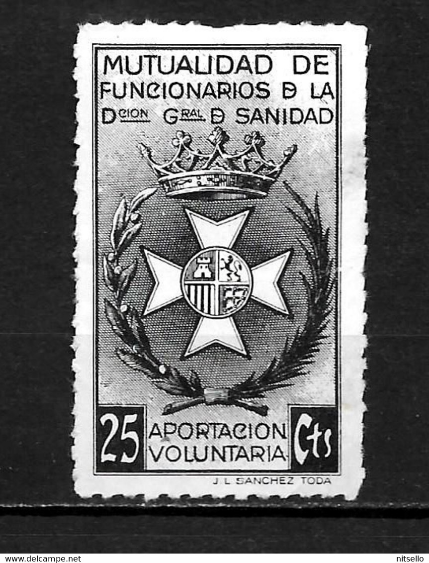 LOTE 1892 D // (C015)  ESPAÑA BENEFICENCIA APORTACION VOLUNTARIA - Bienfaisance