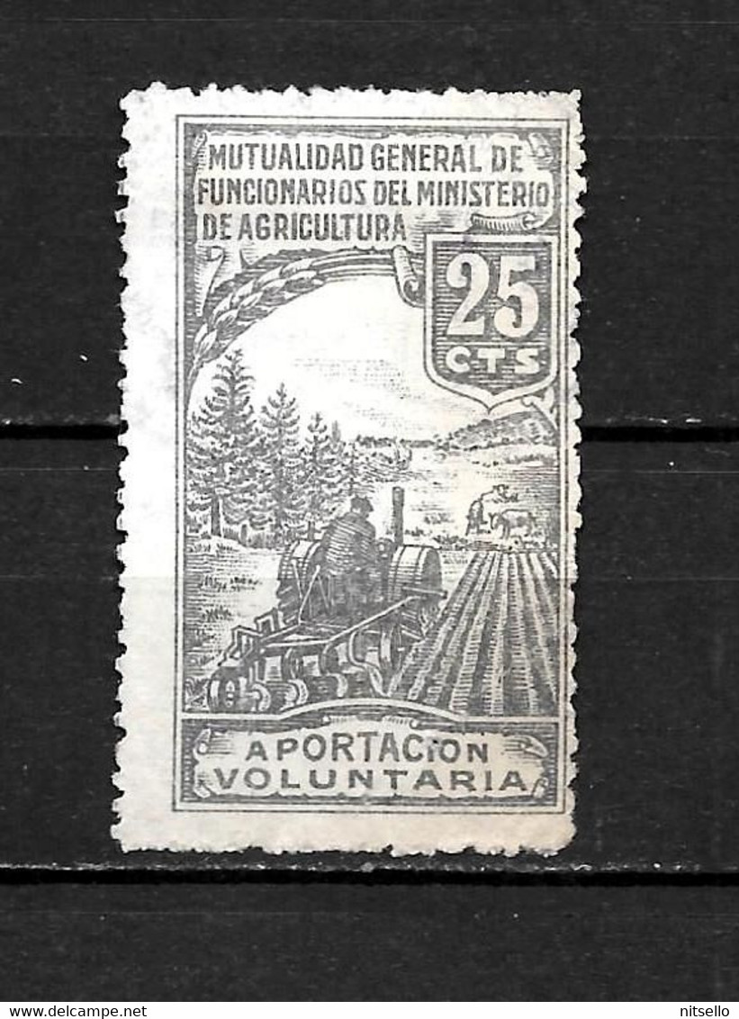 LOTE 1892 D // (C015)  ESPAÑA BENEFICENCIA APORTACION VOLUNTARIA - Liefdadigheid
