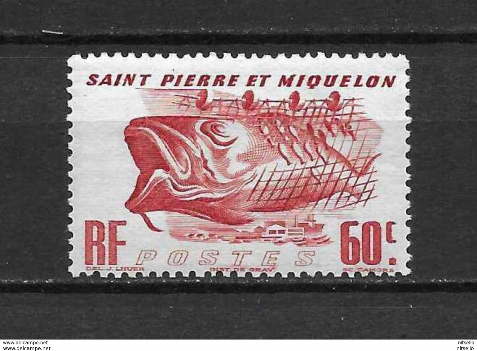 LOTE 1994 //  (C005) SAINT PIERRE ET MIQUELON // Yv: 329 **MNH - Unused Stamps