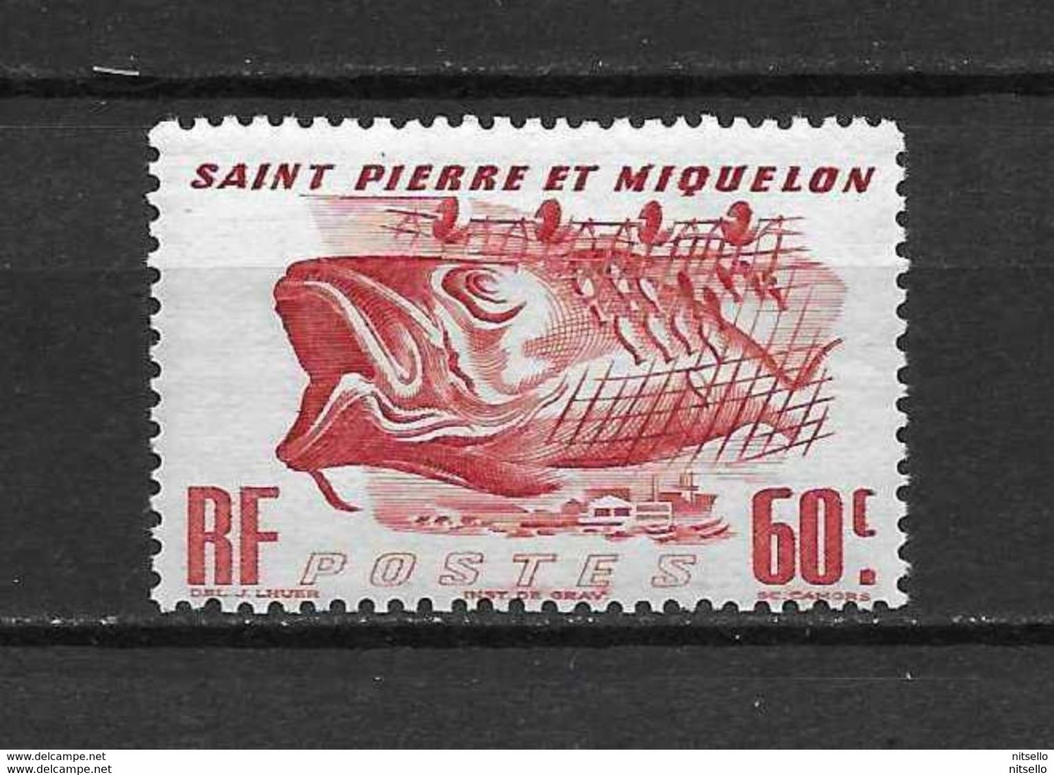 LOTE 1994 //  (C005) SAINT PIERRE ET MIQUELON // Yv: 329 **MNH - Ongebruikt