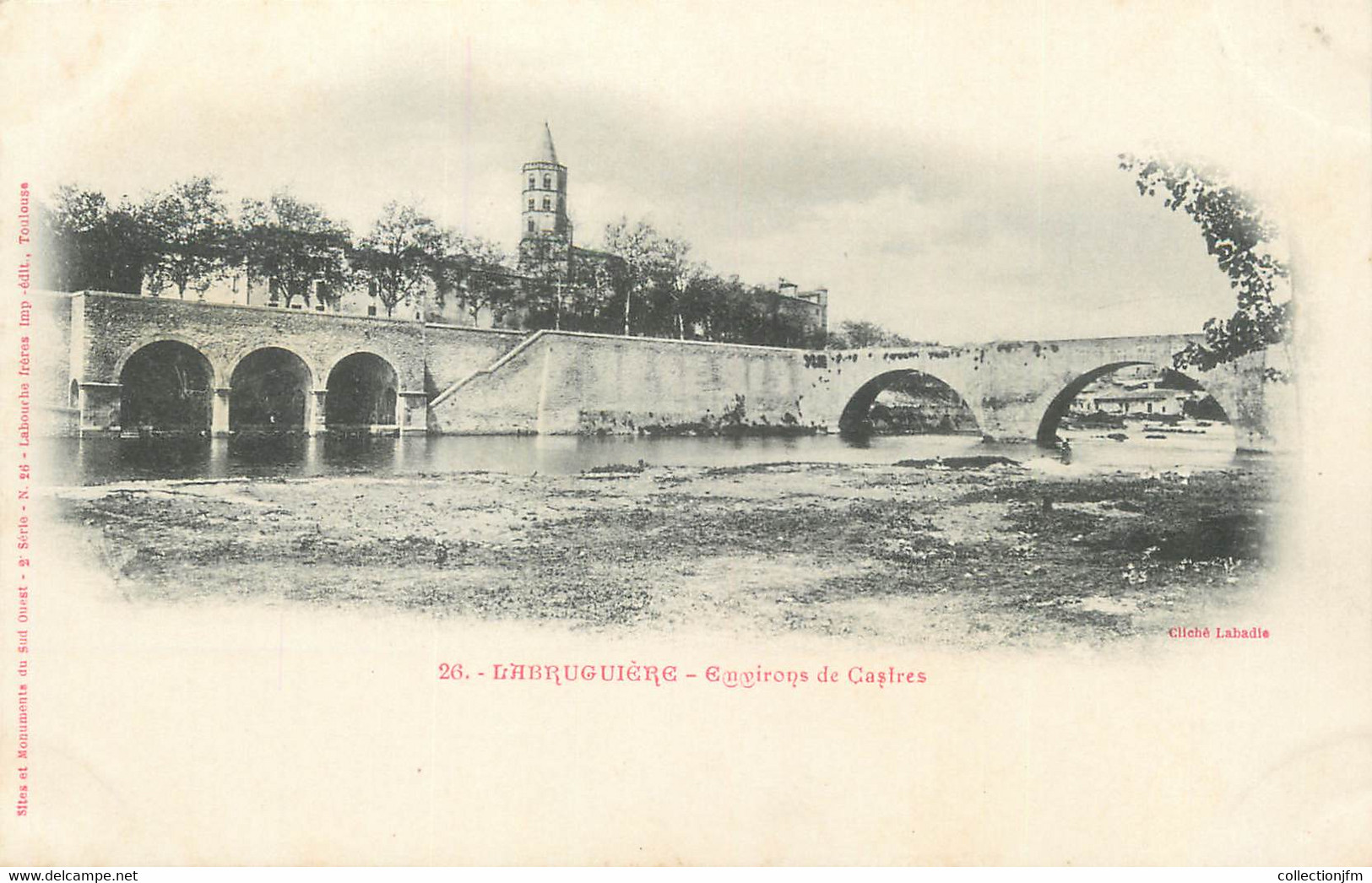 / CPA FRANCE 81 "Labruguière, Environs De Castres" - Labruguière