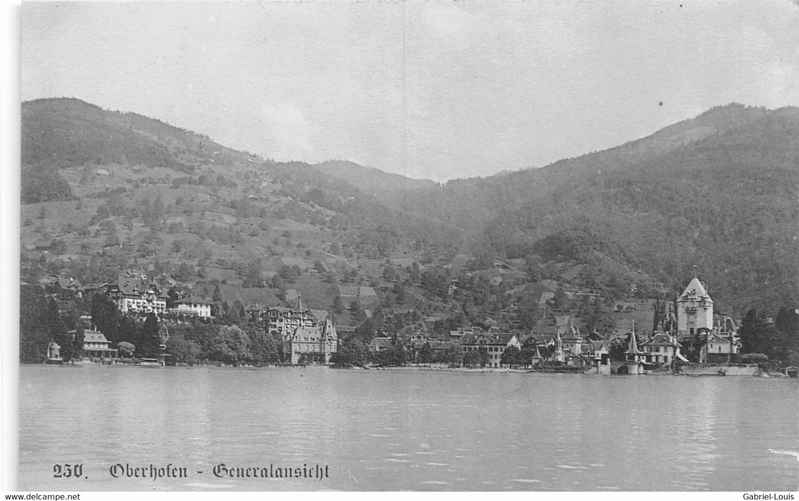 Oberhofen Generalansicht - Oberhofen Am Thunersee