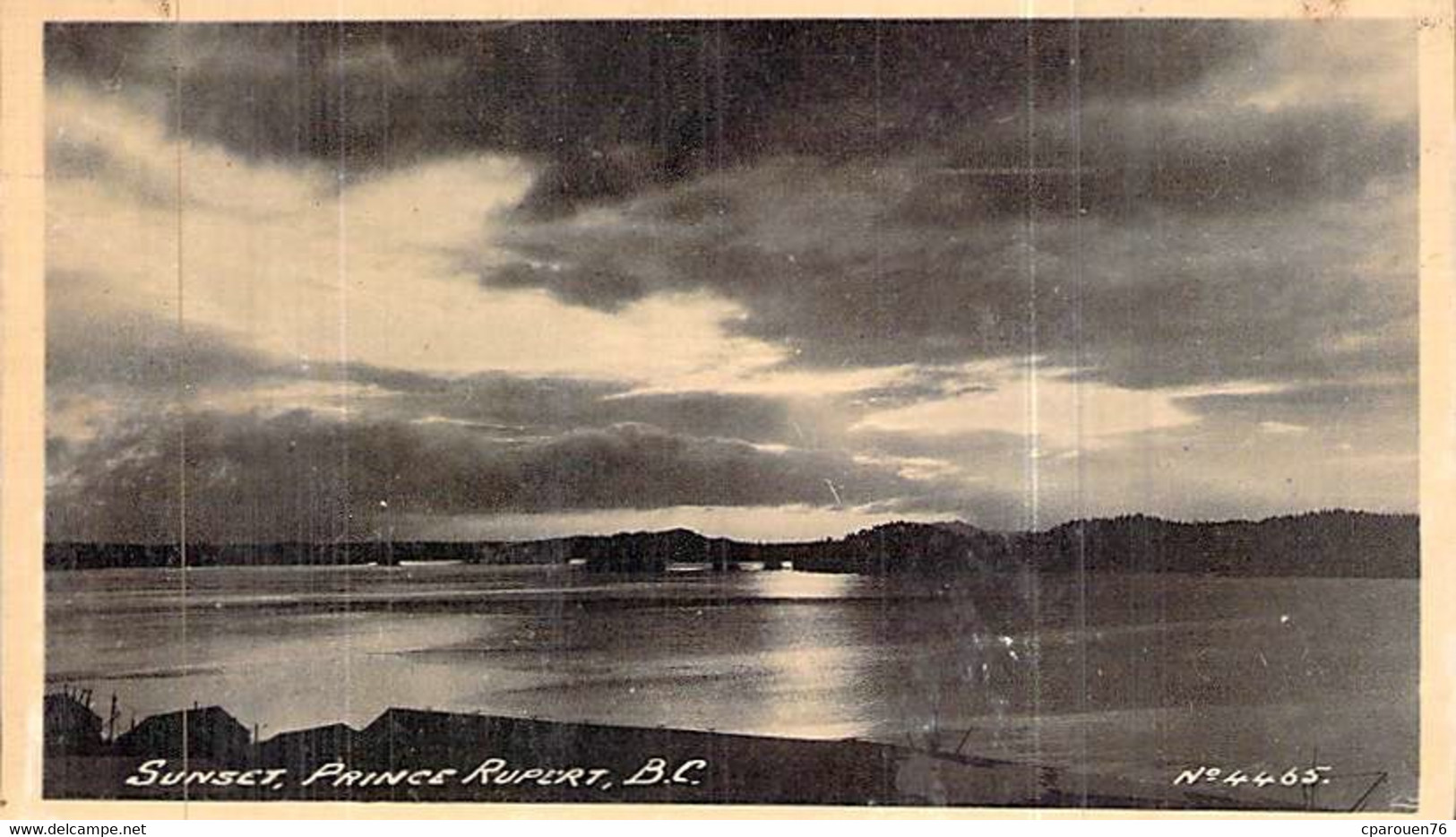 Carte Photo Cpa Amérique > Canada > Colombie Britannique >Prince Rupert - Prince Rupert